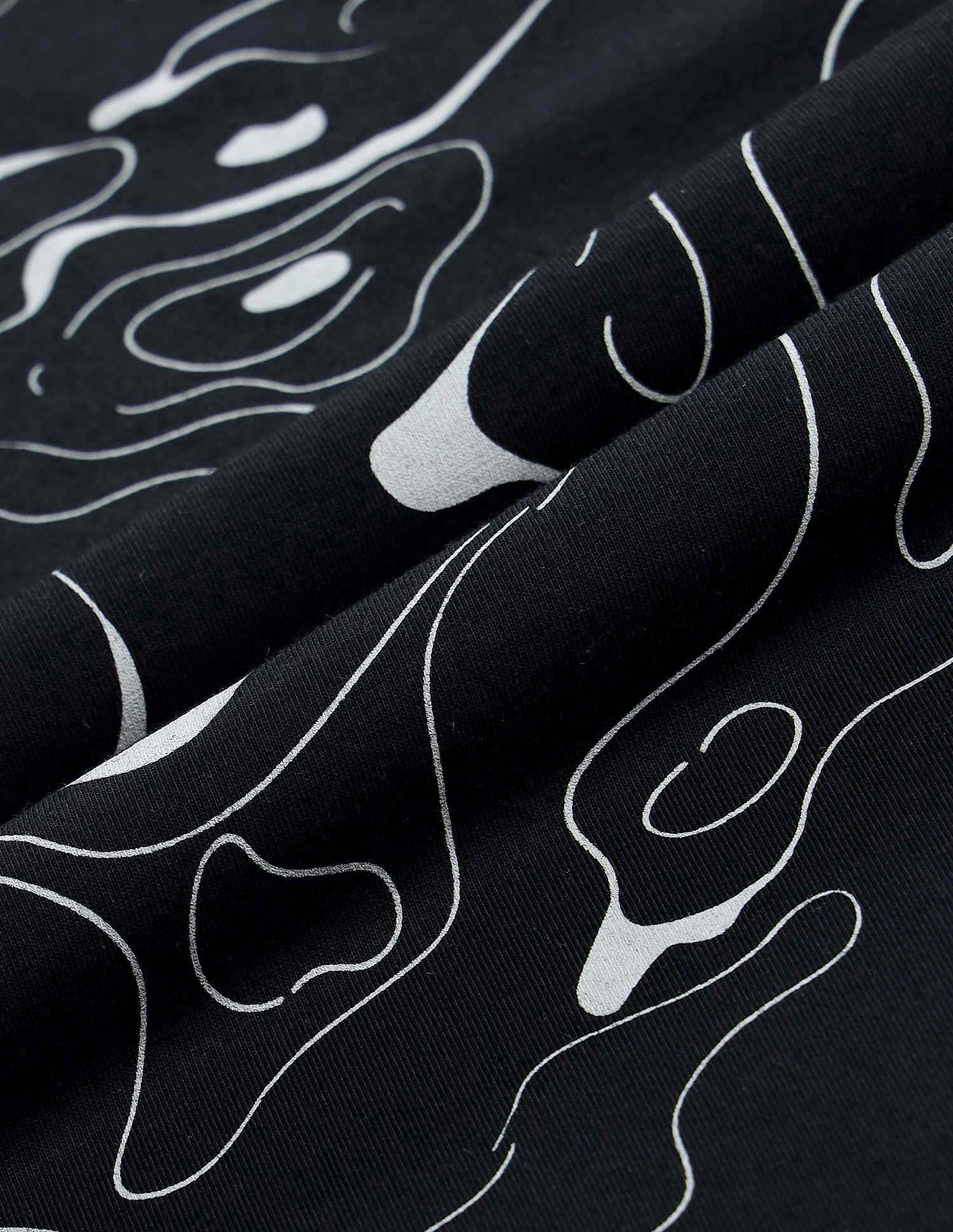 Flying Machine Abstract Printed Digitopia T-Shirt