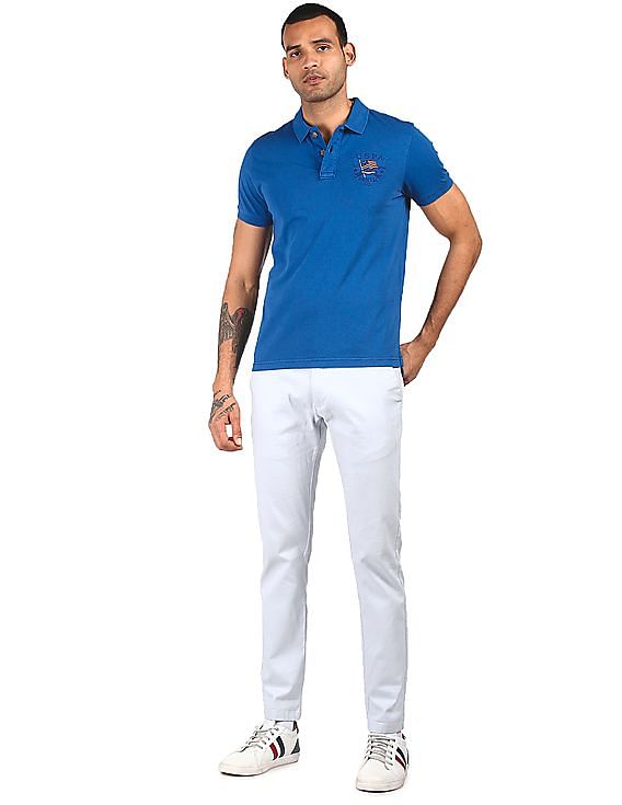 polo t shirt with jeans