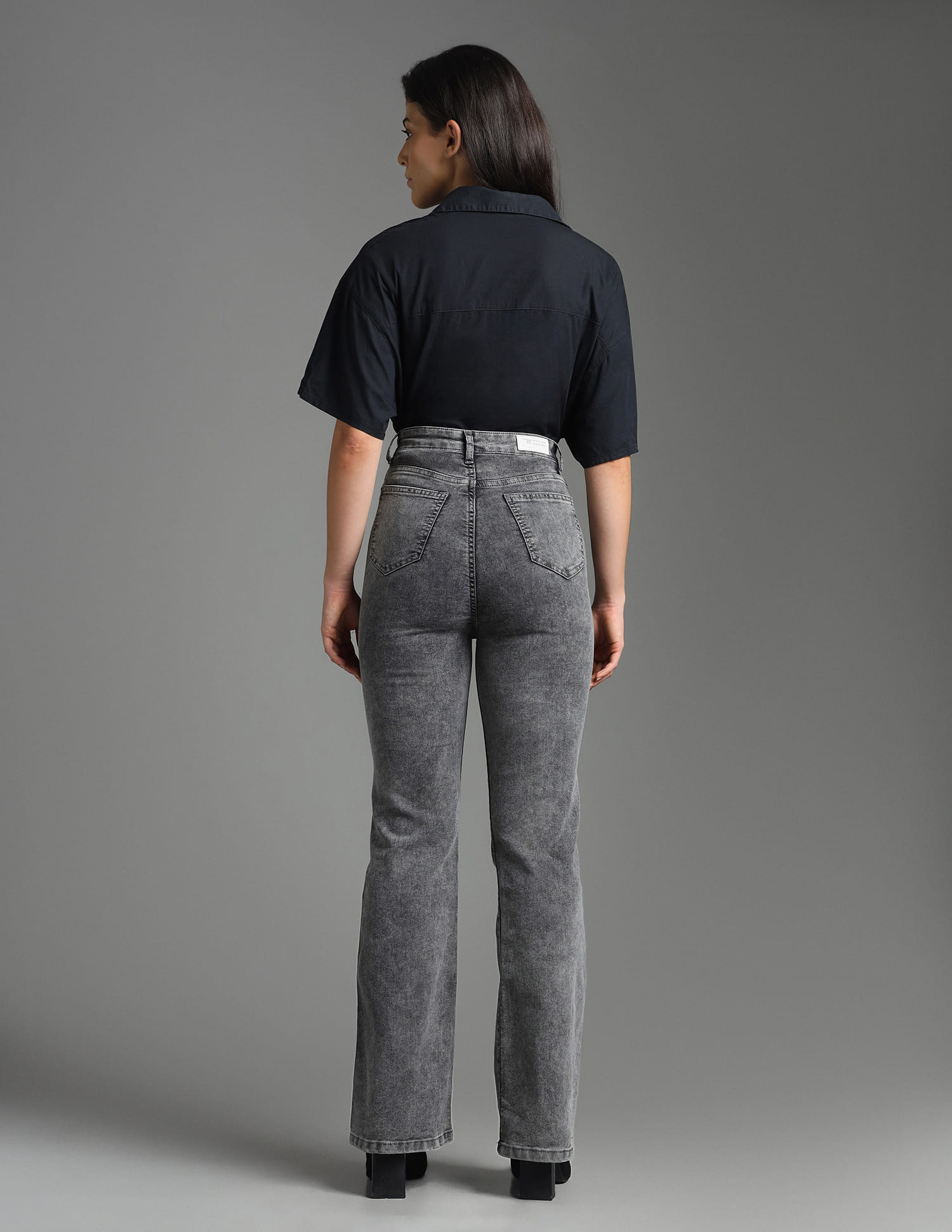 Buy Flying Machine Women Ultra High Rise Bootcut Jeans - NNNOW.com