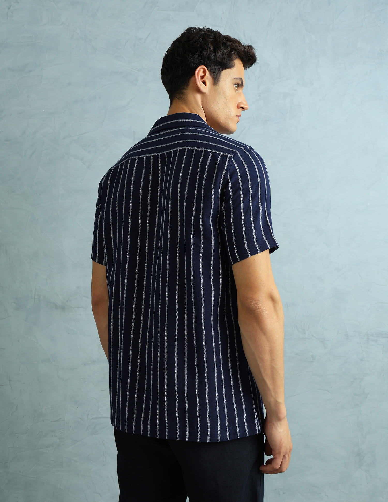 トップス sparrrow Buy Arrow Sport Vertical Striped Cuban Shirt - NNNOW.com