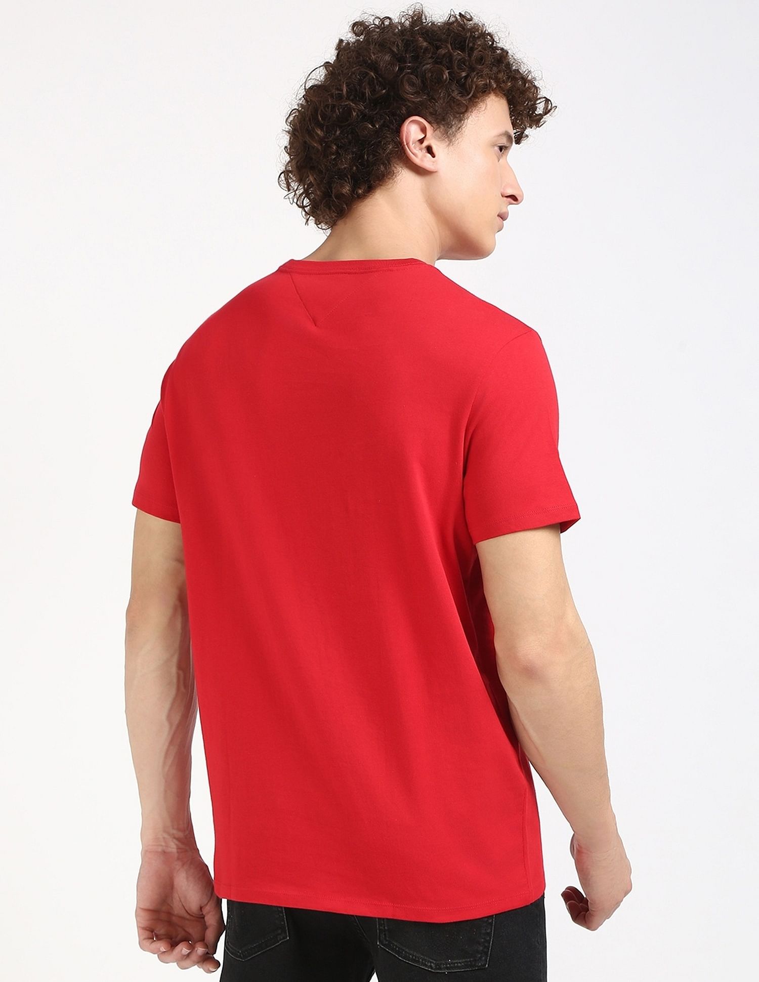 Tommy Hilfiger Logo Regular-Fit Cotton T-Shirt