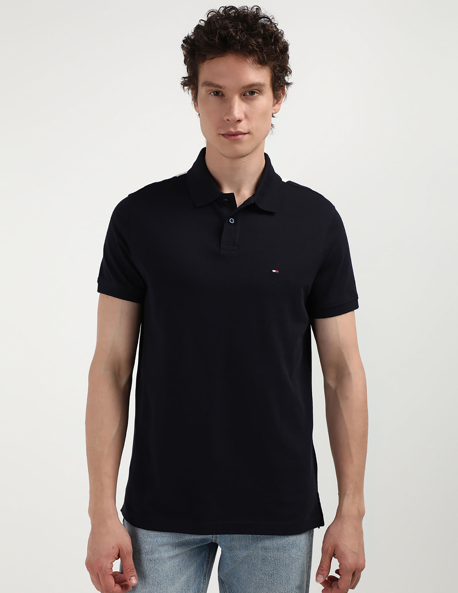 Tommy Hilfiger Big Flag Organic Cotton Polo Shirt