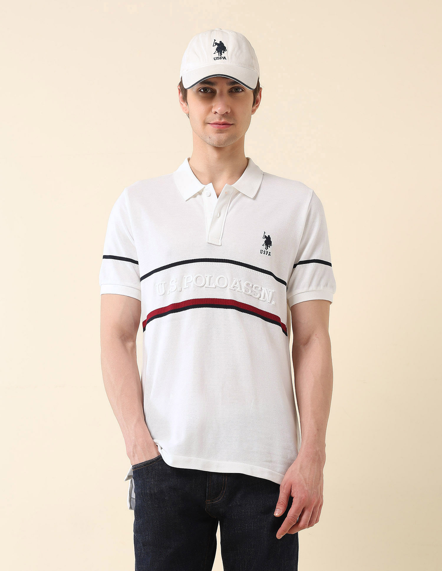 U.S. Polo Assn. Brand Embroidered Classic Polo Shirt