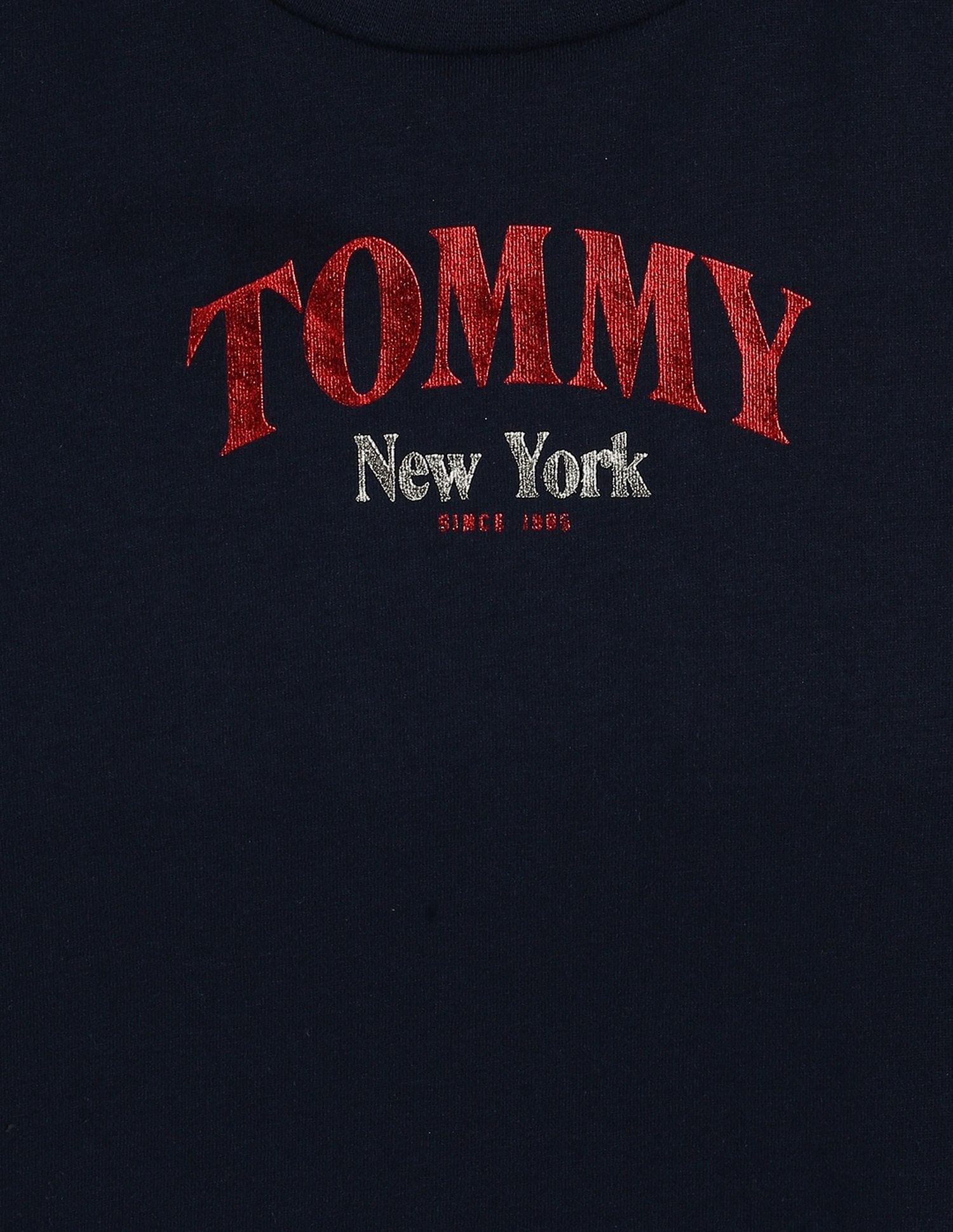 Tommy Hilfiger Kids Girls Logo Regular-Fit Cotton T-Shirt