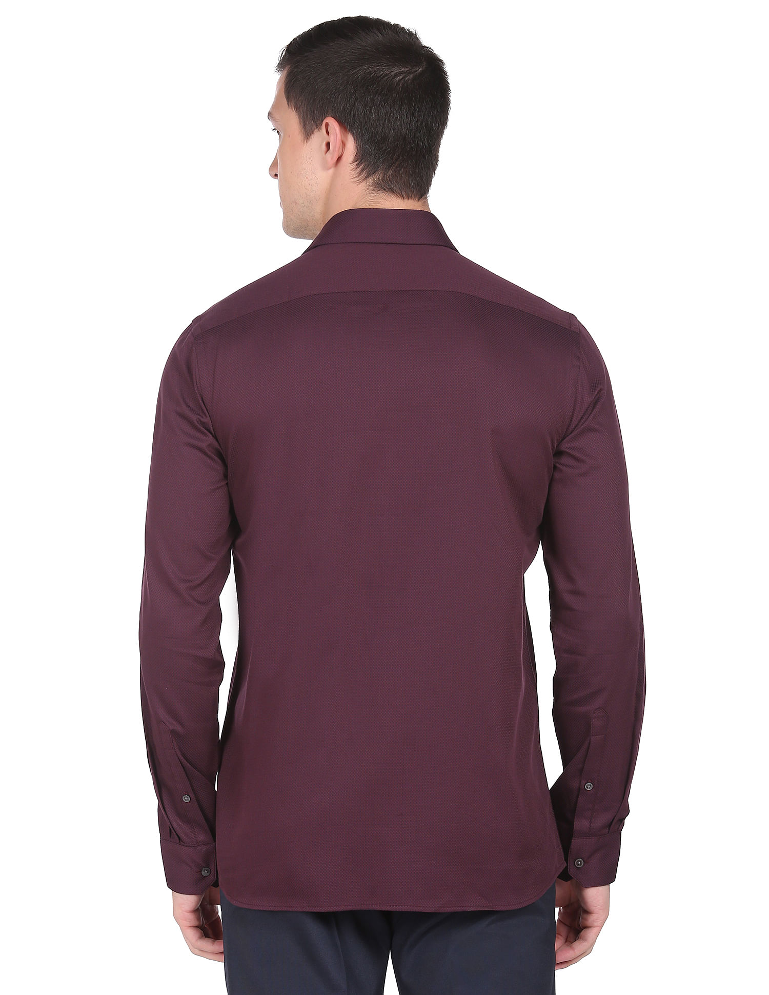 Arrow Geometric Pattern Cotton Shirt