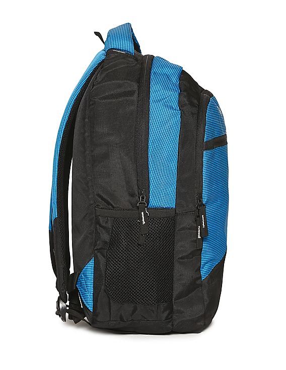 Buy Flying Machine Colour Block Laptop Backpack NNNOW