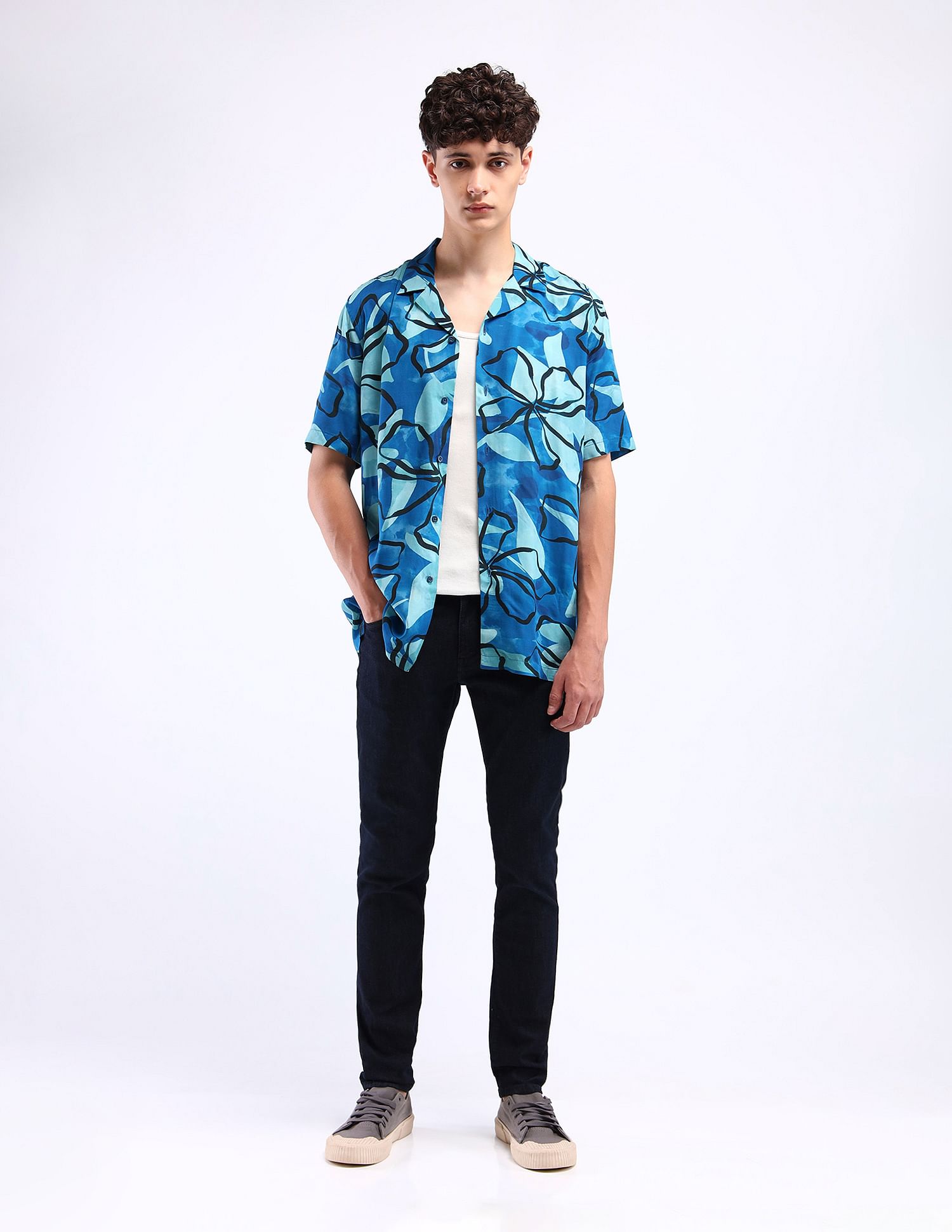 Flying Machine Mid Rise Jackson Super Skinny Jeans