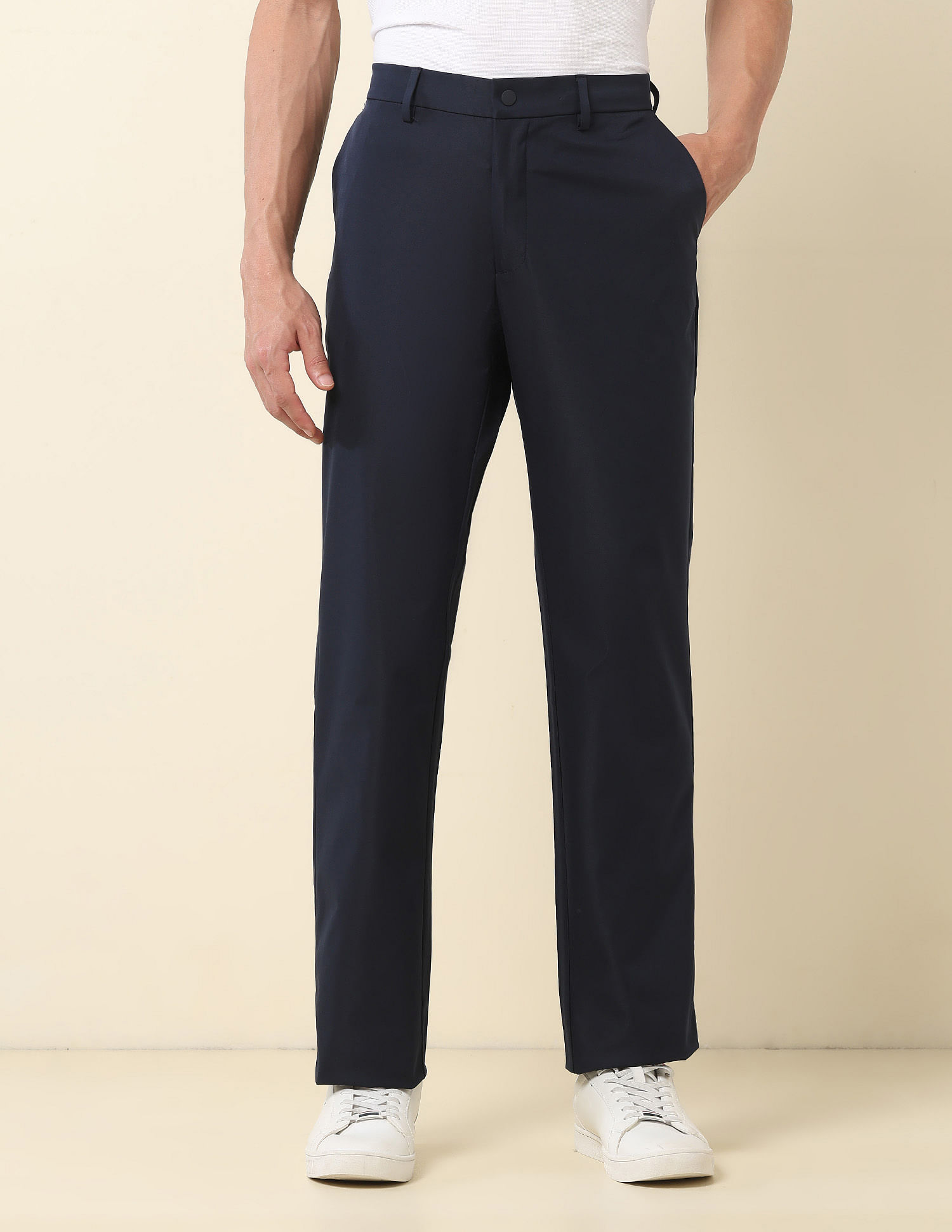 U.S. Polo Assn. Riley Straight Fit Twill Trousers
