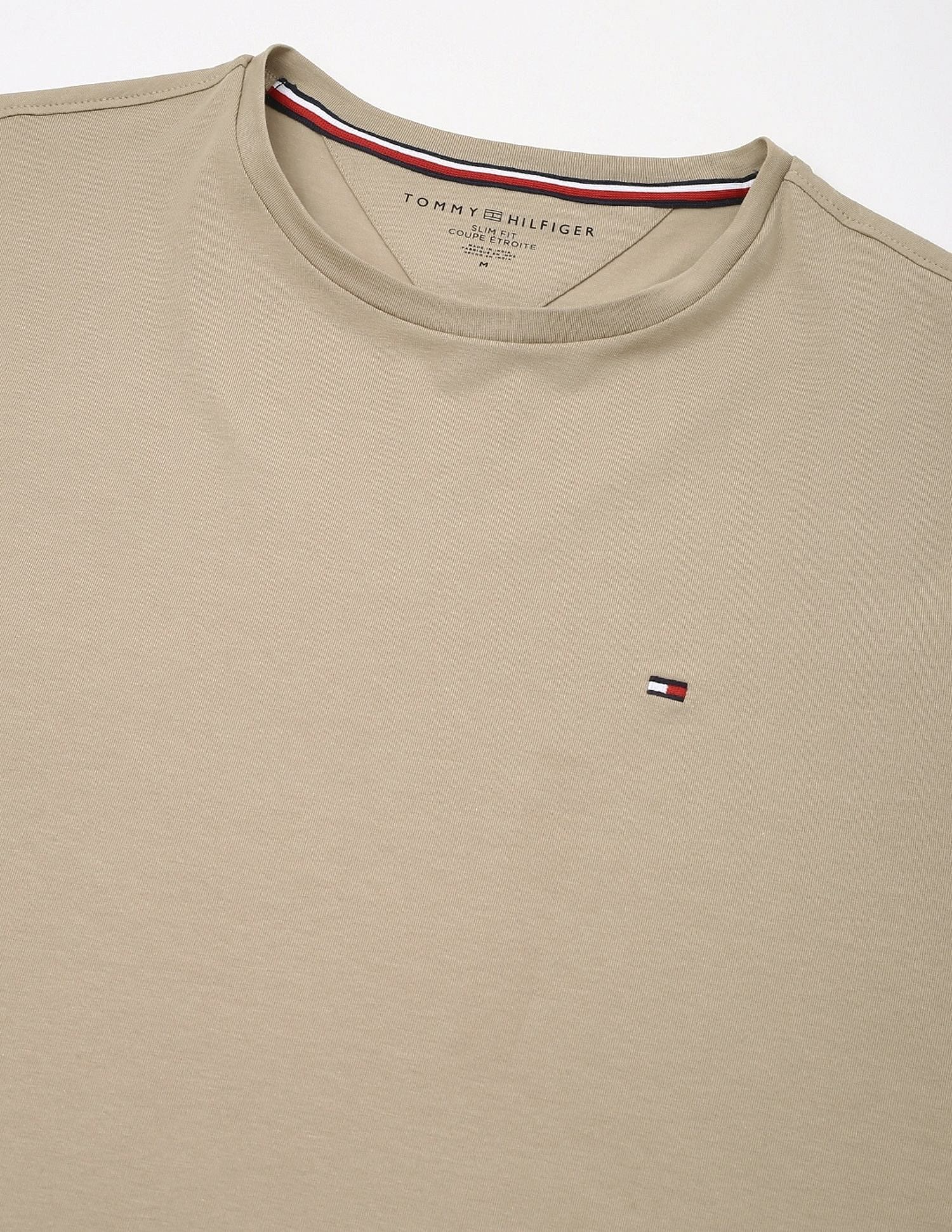 Tommy Hilfiger Solid Regular-Fit Cotton T-Shirt