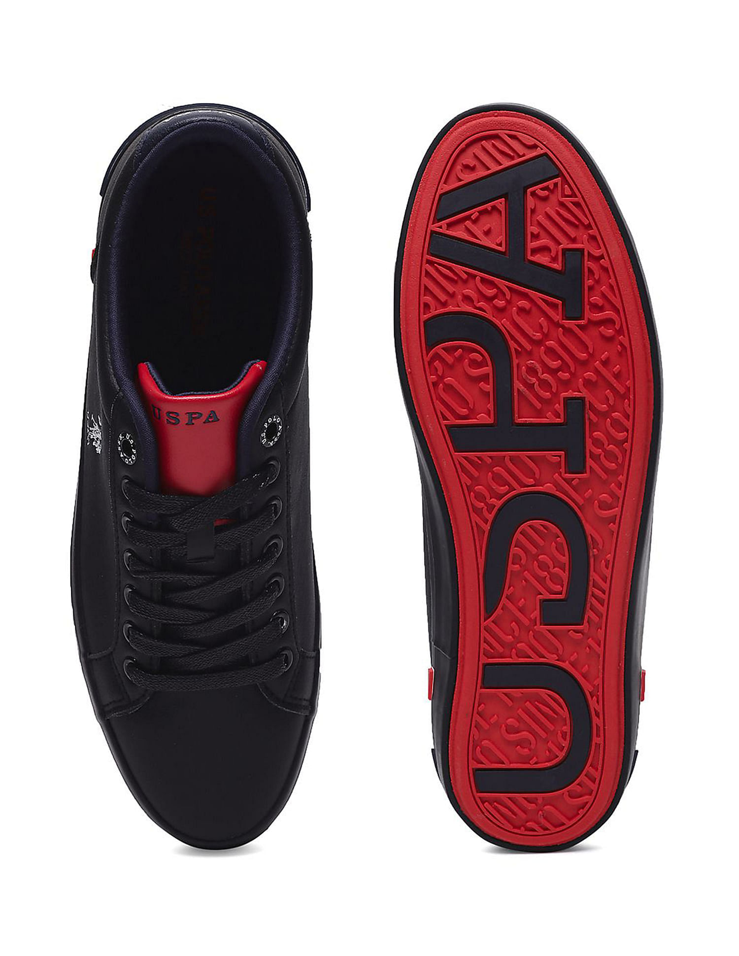 U.S. Polo Assn. Men Anton 4.0 Solid Sneakers