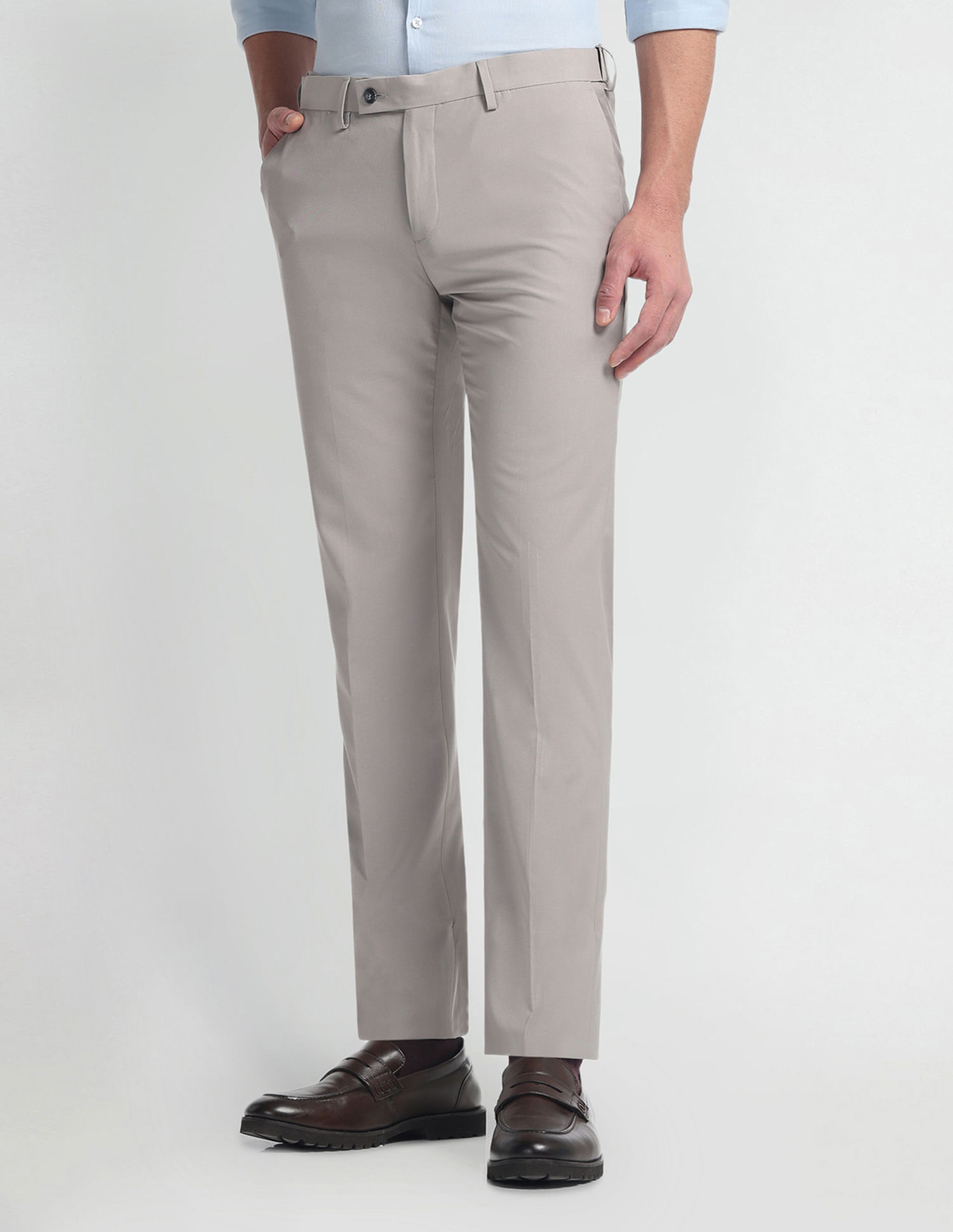 Arrow Autoflex Slim Fit Trousers