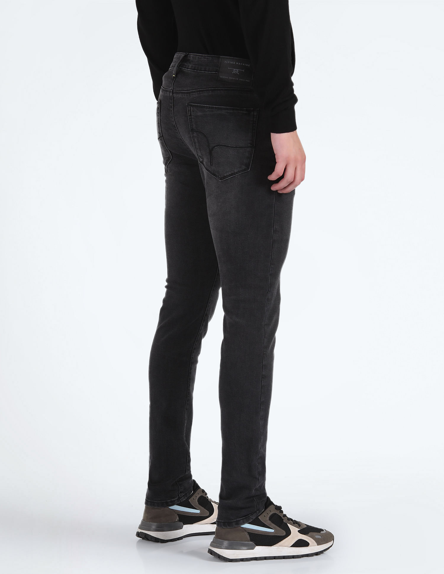 Flying Machine Super Skinny Fit Mid Rise Jeans