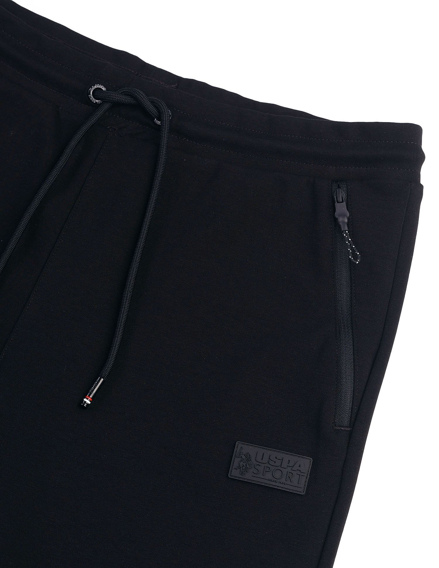 USPA Active Mid Rise Solid Active Track Pants