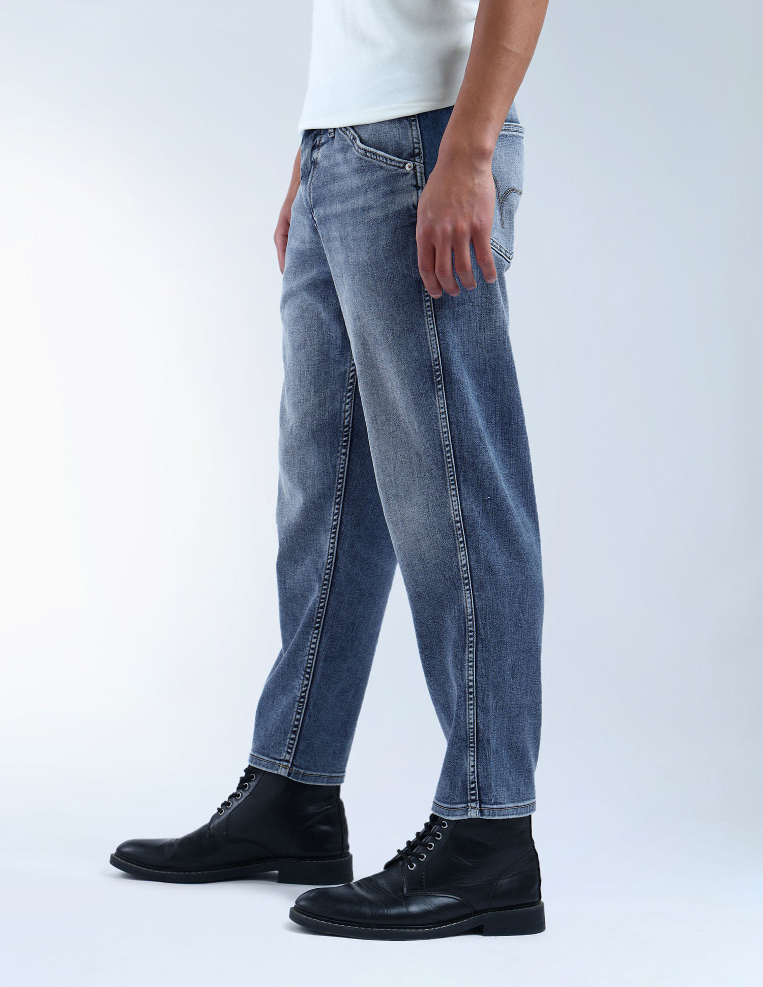 Buy Flying Machine K-Crop Fit Whiskered Jeans - NNNOW.com