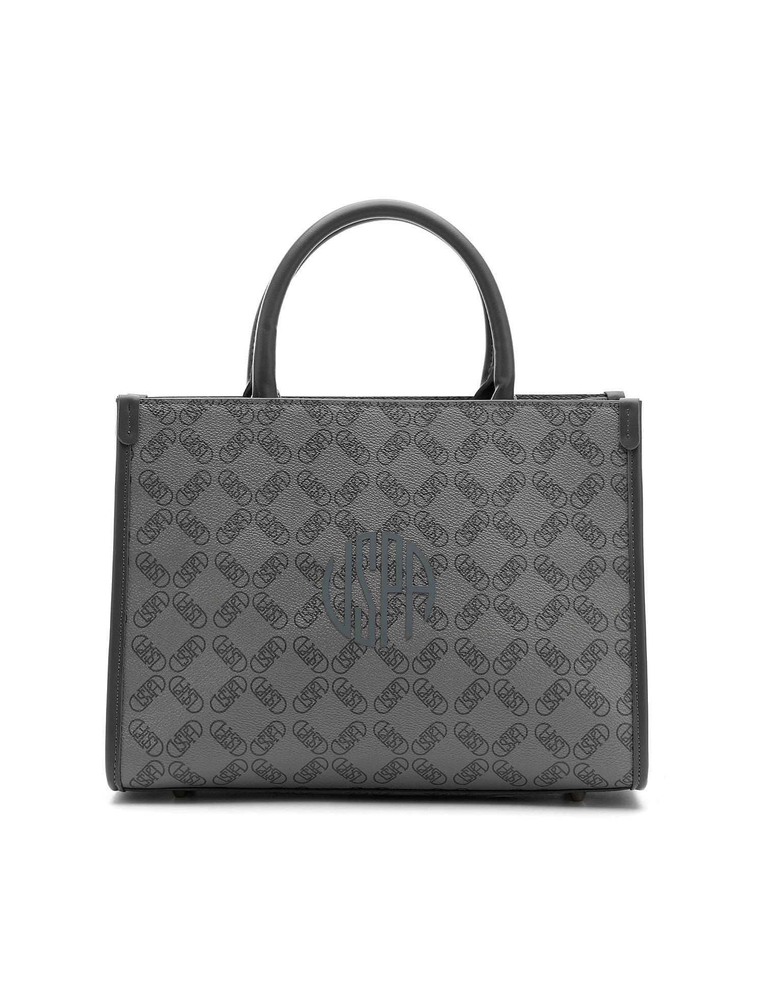 U.S. Polo Assn. Kate Monogram Tote Handbag