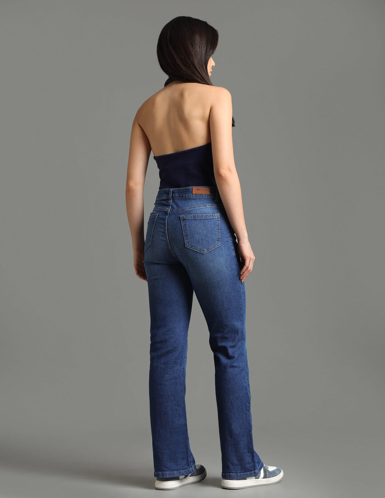 Buy Flying Machine Women Mid Rise Bootcut Fit Jeans - NNNOW.com