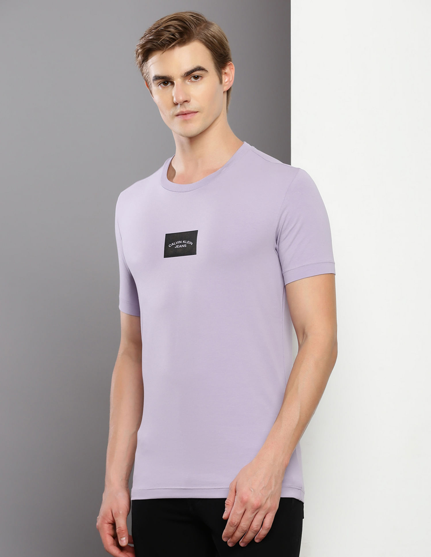 Calvin Klein Box Logo Solid Shirt