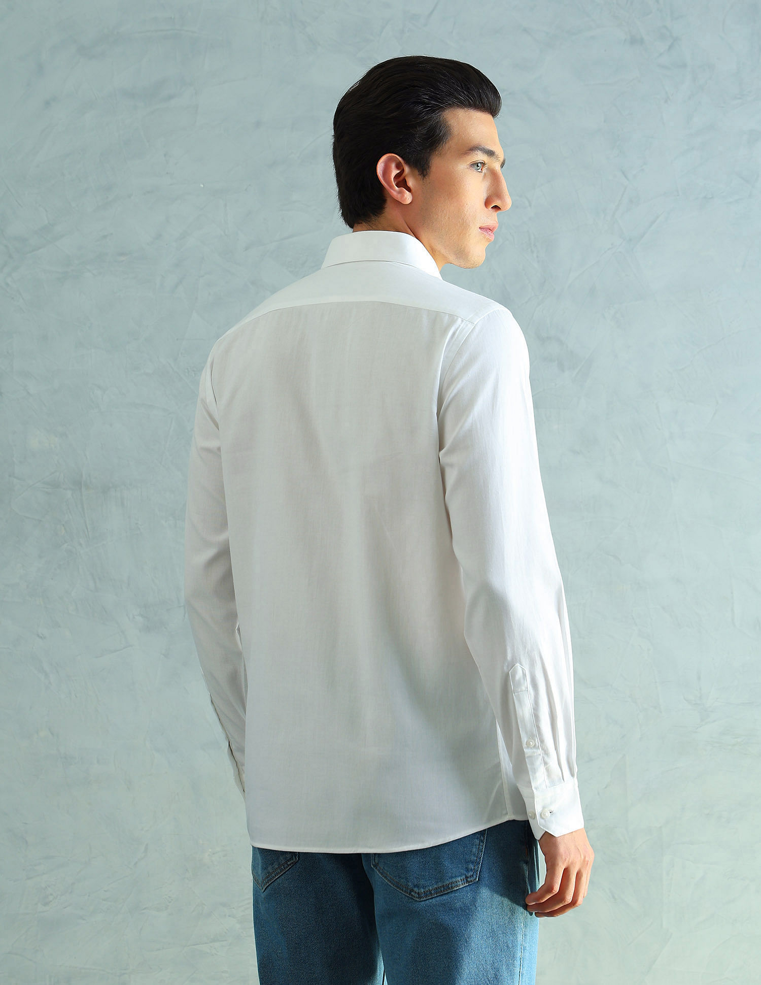 Arrow Full sleeves Slim Fit Smart Formal Shirt