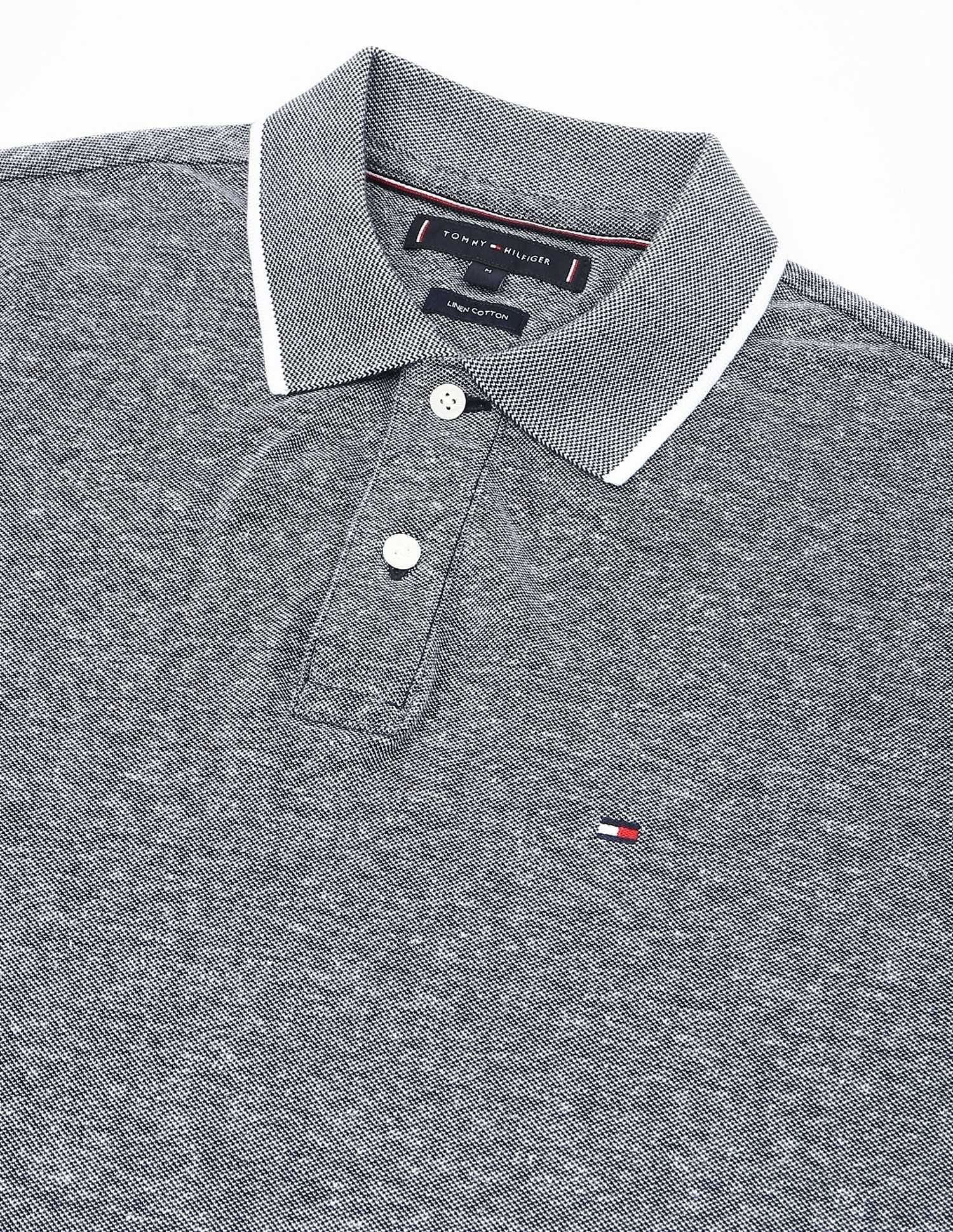 Tommy Hilfiger Printed Regular-Fit Cotton Polo Shirt