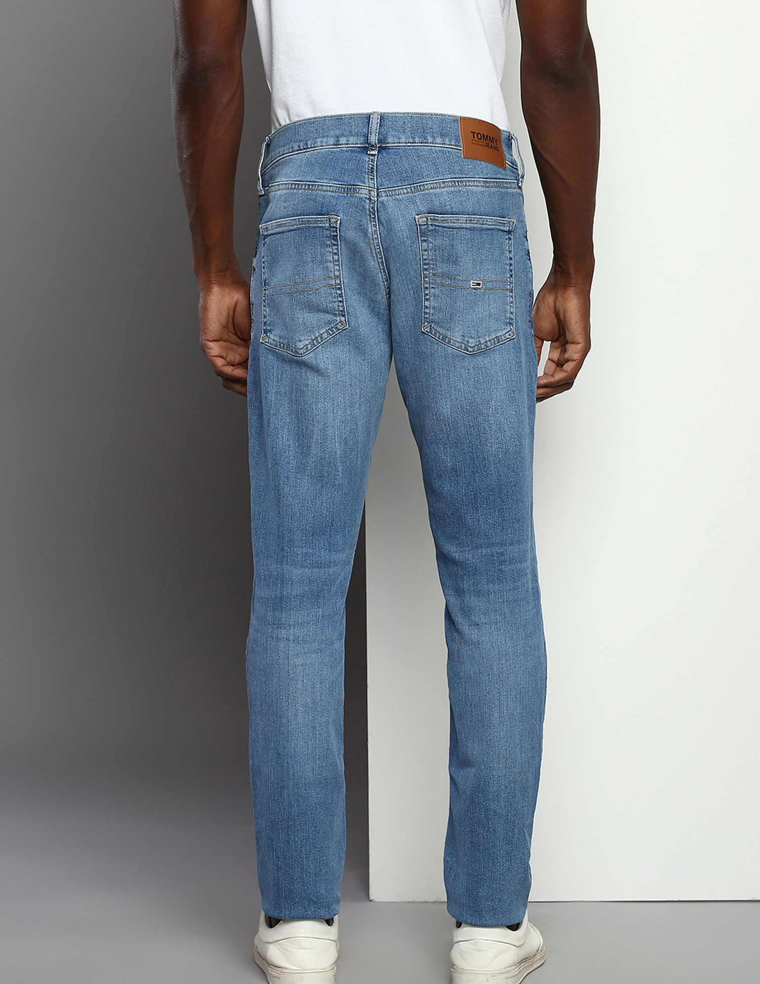 Tommy Hilfiger Mid Rise Austin Slim Tapered Fit  Jeans