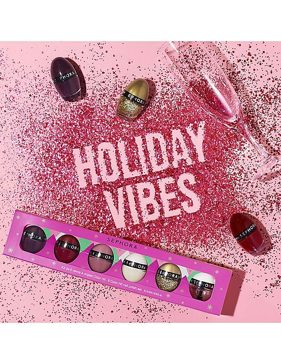 Buy Sephora Collection Holiday Vibes Color Hit Nail Polish Set - Limited  Edition - NNNOW.com