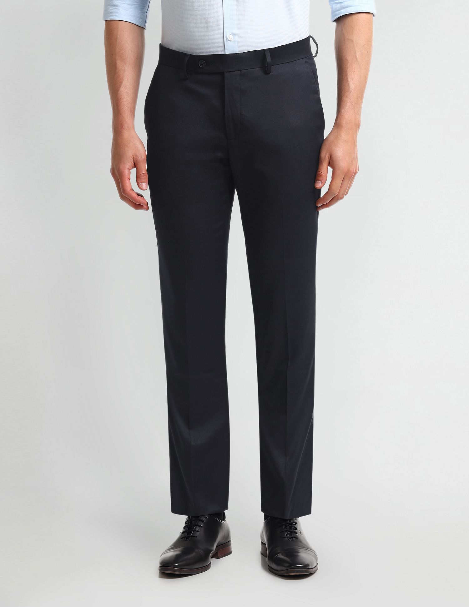Arrow Mid rise Dobby weave Trousers