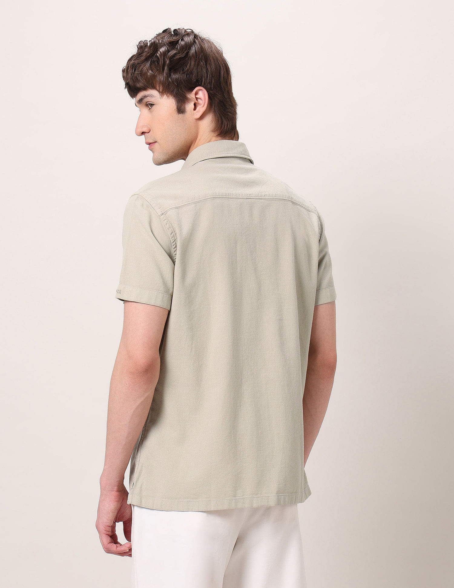 U.S. Polo Assn. Denim Co. Pure Cotton Dobby Shirt