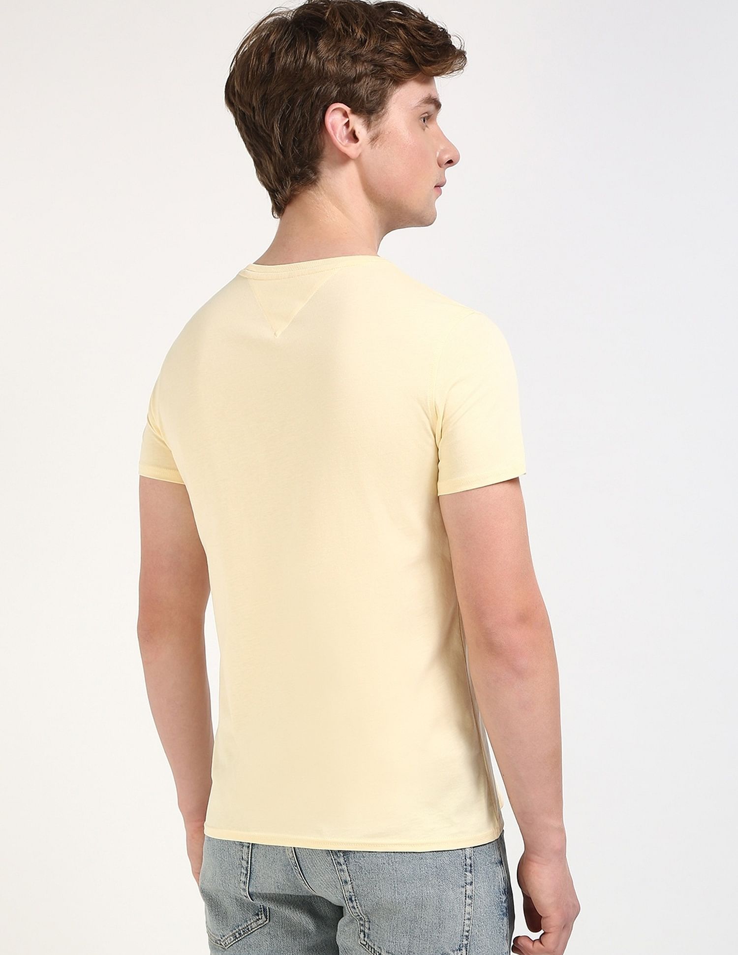 Tommy Hilfiger Solid Slim-Fit Cotton T-Shirt