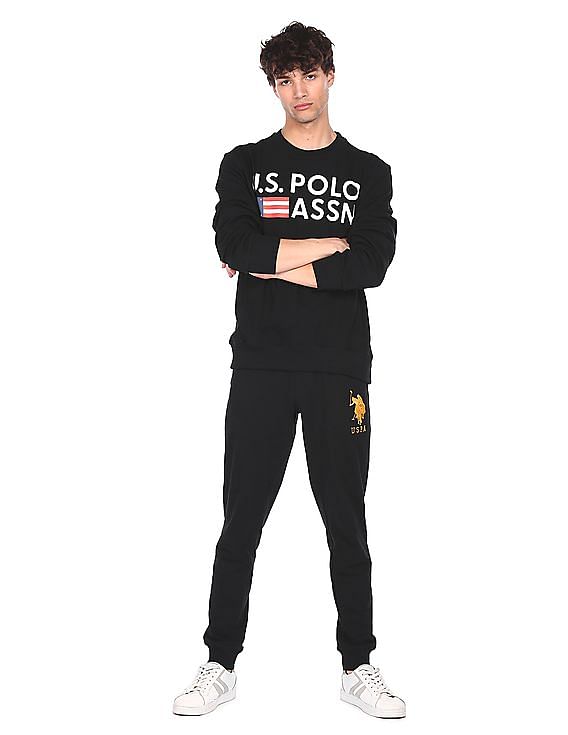 U.S. Polo Assn. Denim Co. Crew Neck Brand Print Sweatshirt