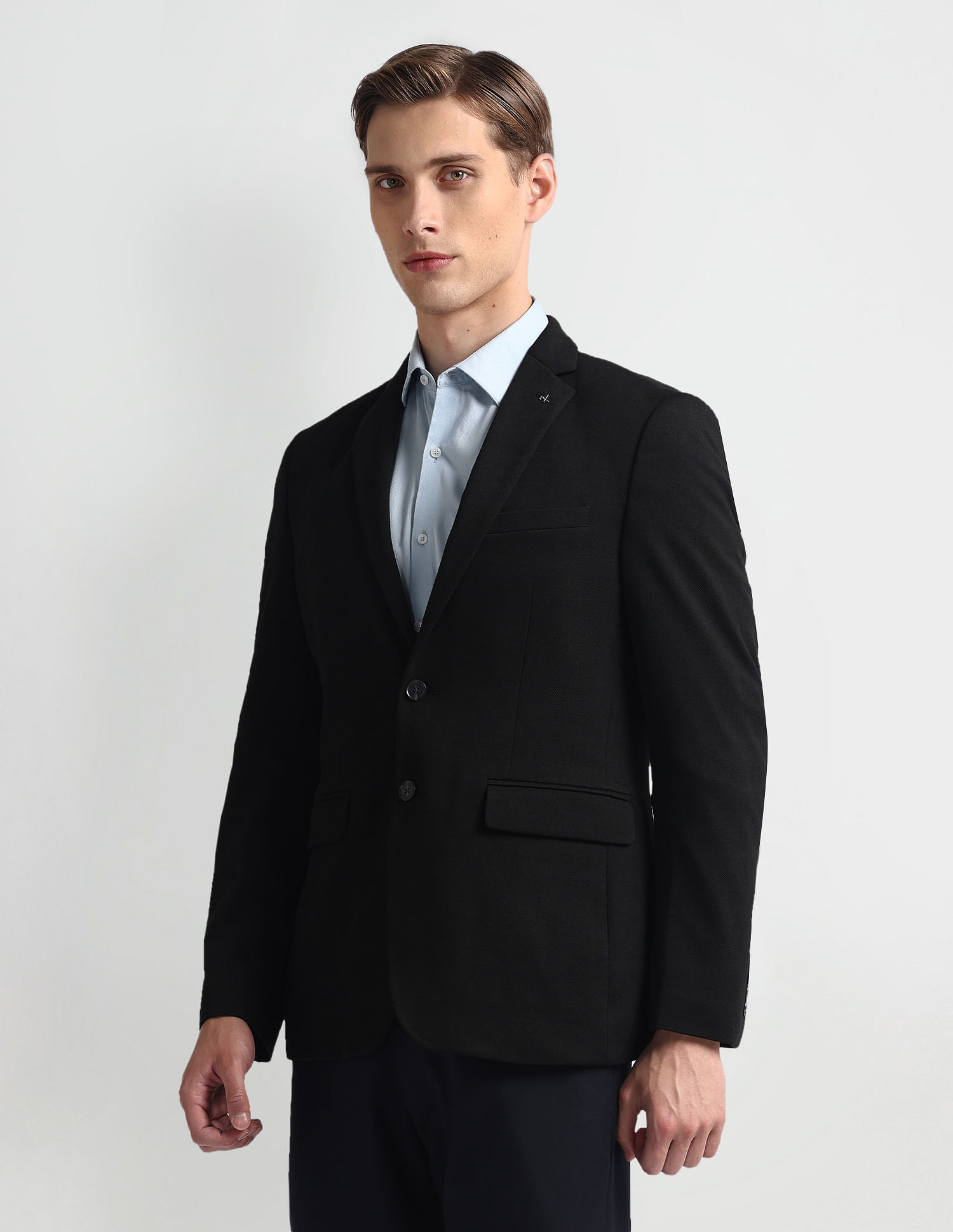 Arrow Zero Calorie Slim Fit Knit Blazer
