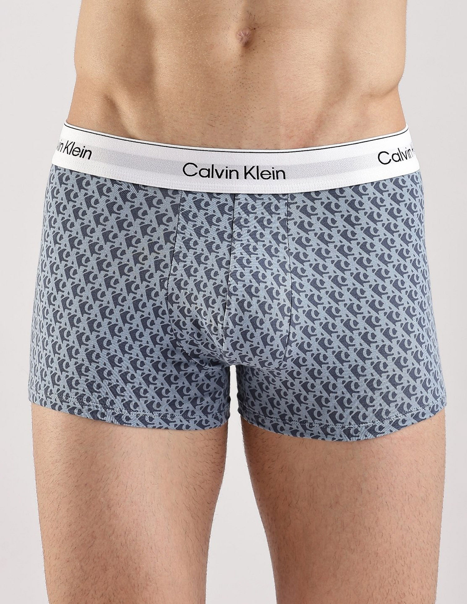 Calvin Klein Underwear Multi Printed Mid Rise Trunk (Pack Of 3)