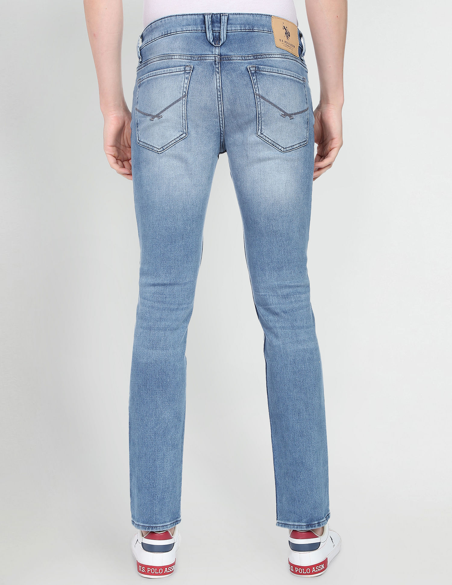 U.S. Polo Assn. Denim Co. Brandon Slim Tapered Fit Blue Jeans