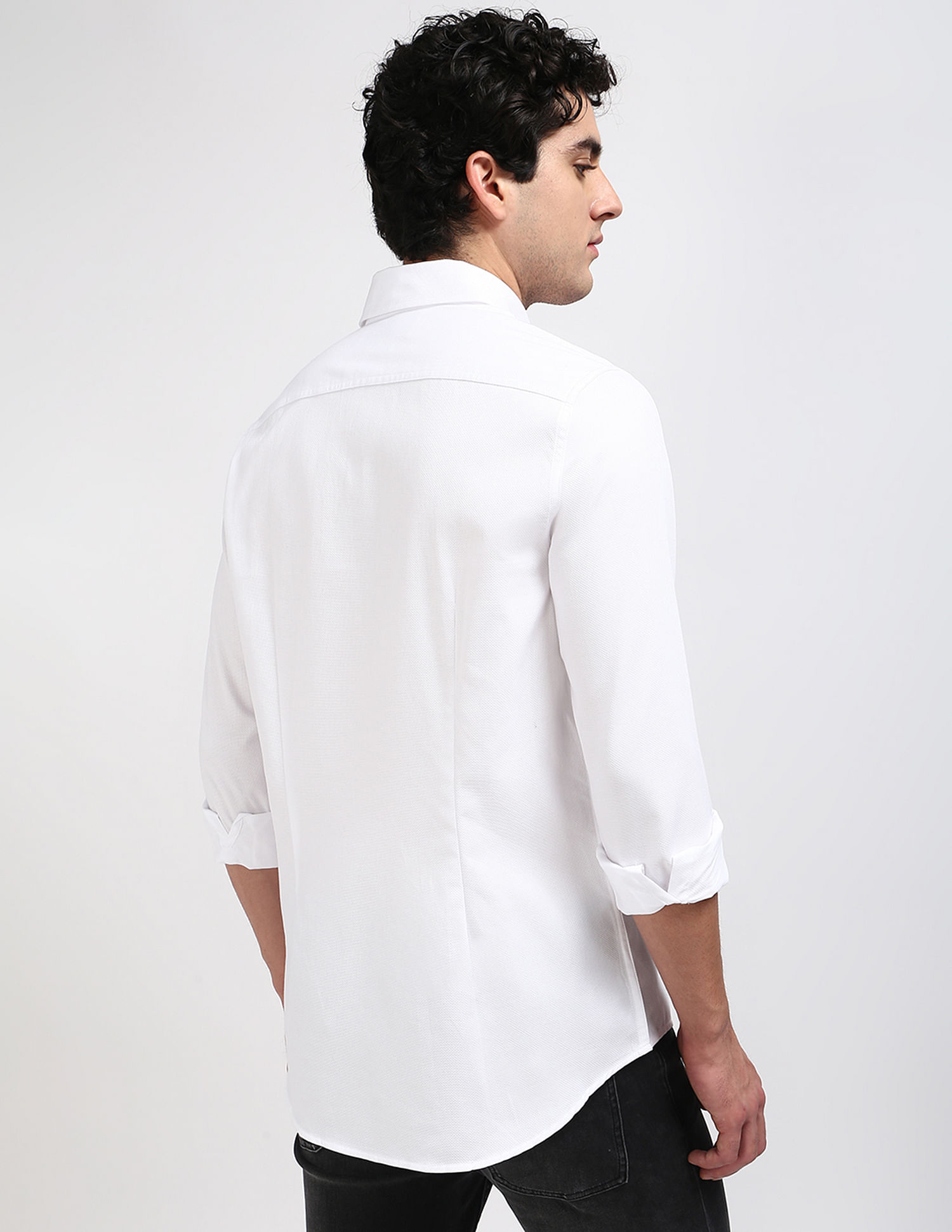 Calvin Klein Jeans Honeycomb Structure Shirt