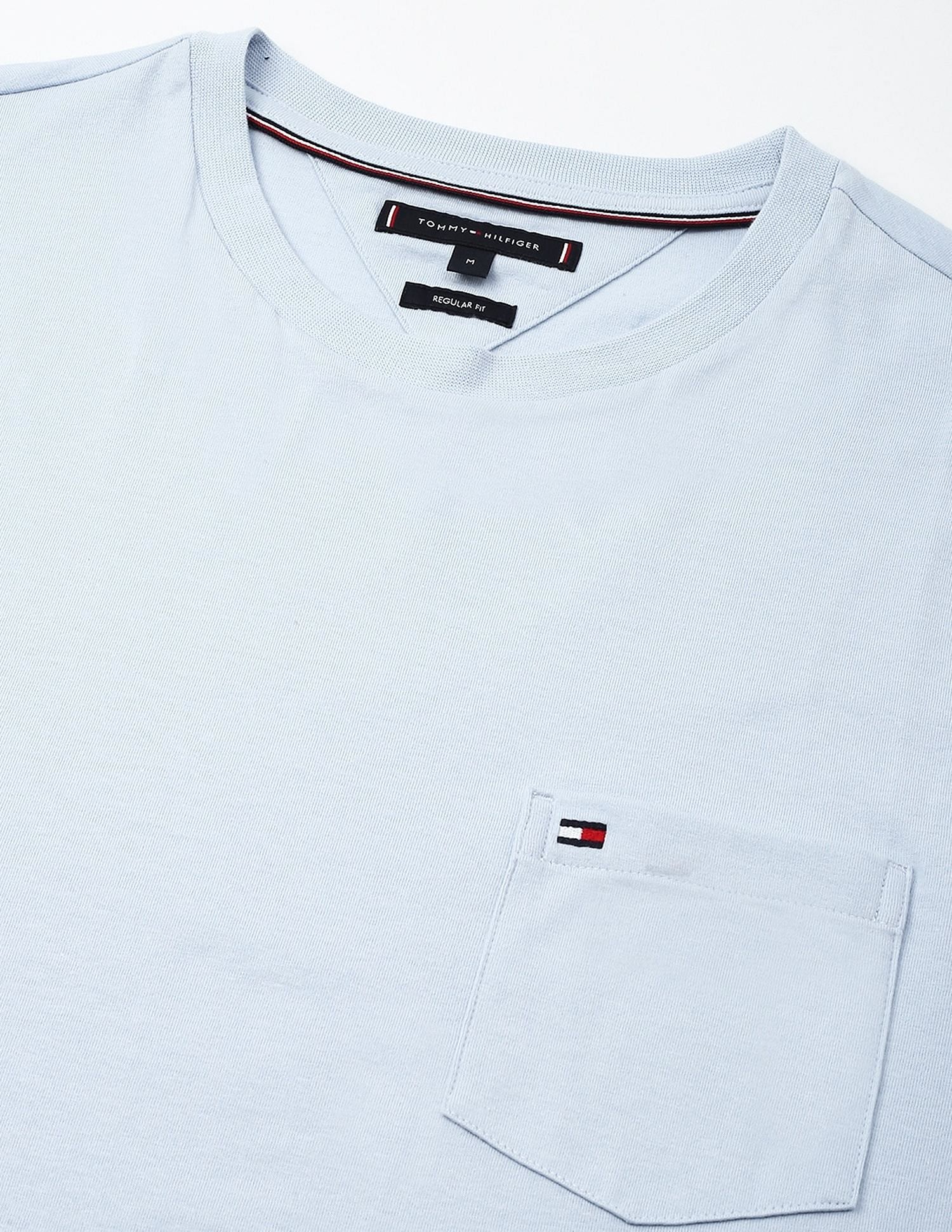 Tommy Hilfiger Solid Regular-Fit Cotton T-Shirt