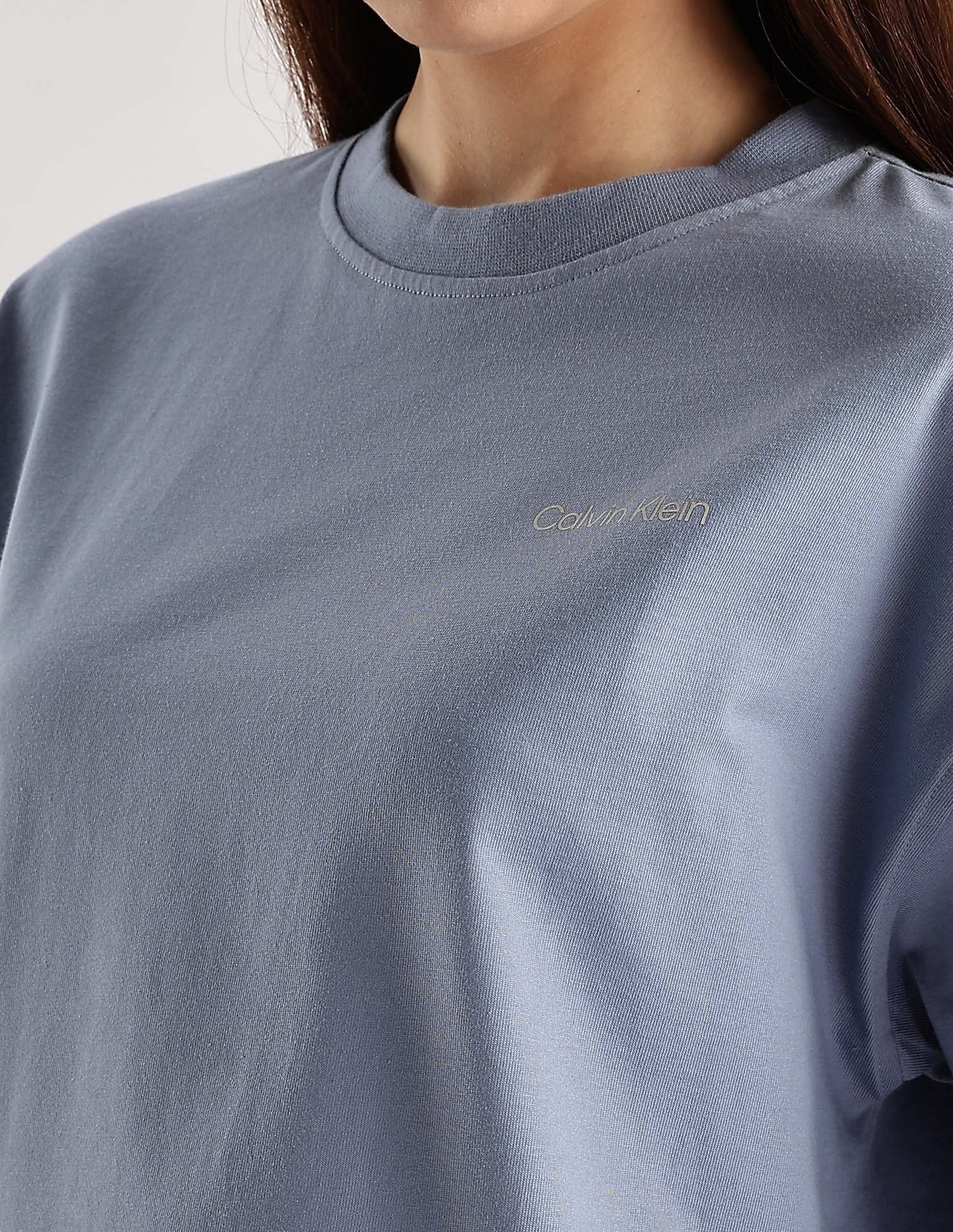 Calvin Klein Jeans Graphic Relaxed-Fit Cotton T Shirt