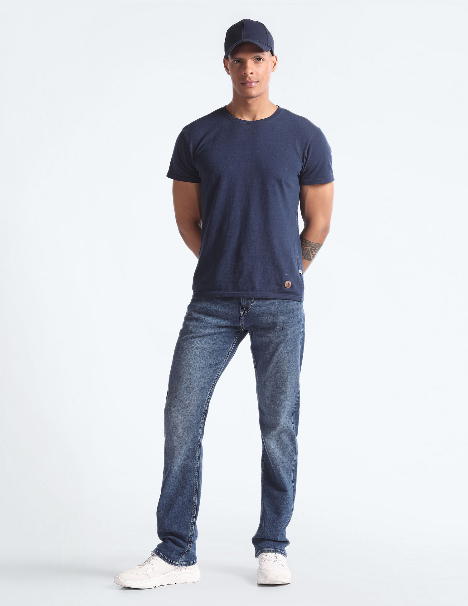 Flying Machine F-Jango Relaxed Straight Fit Jeans