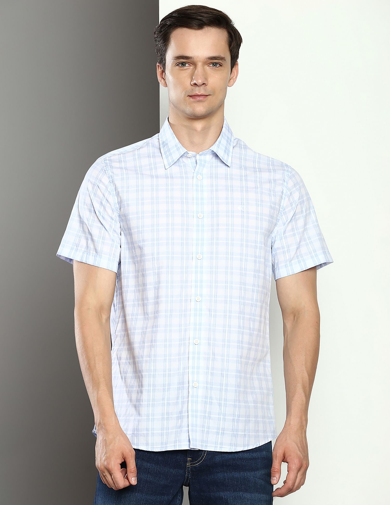 Calvin Klein Jeans Tartan Check Poplin Shirt
