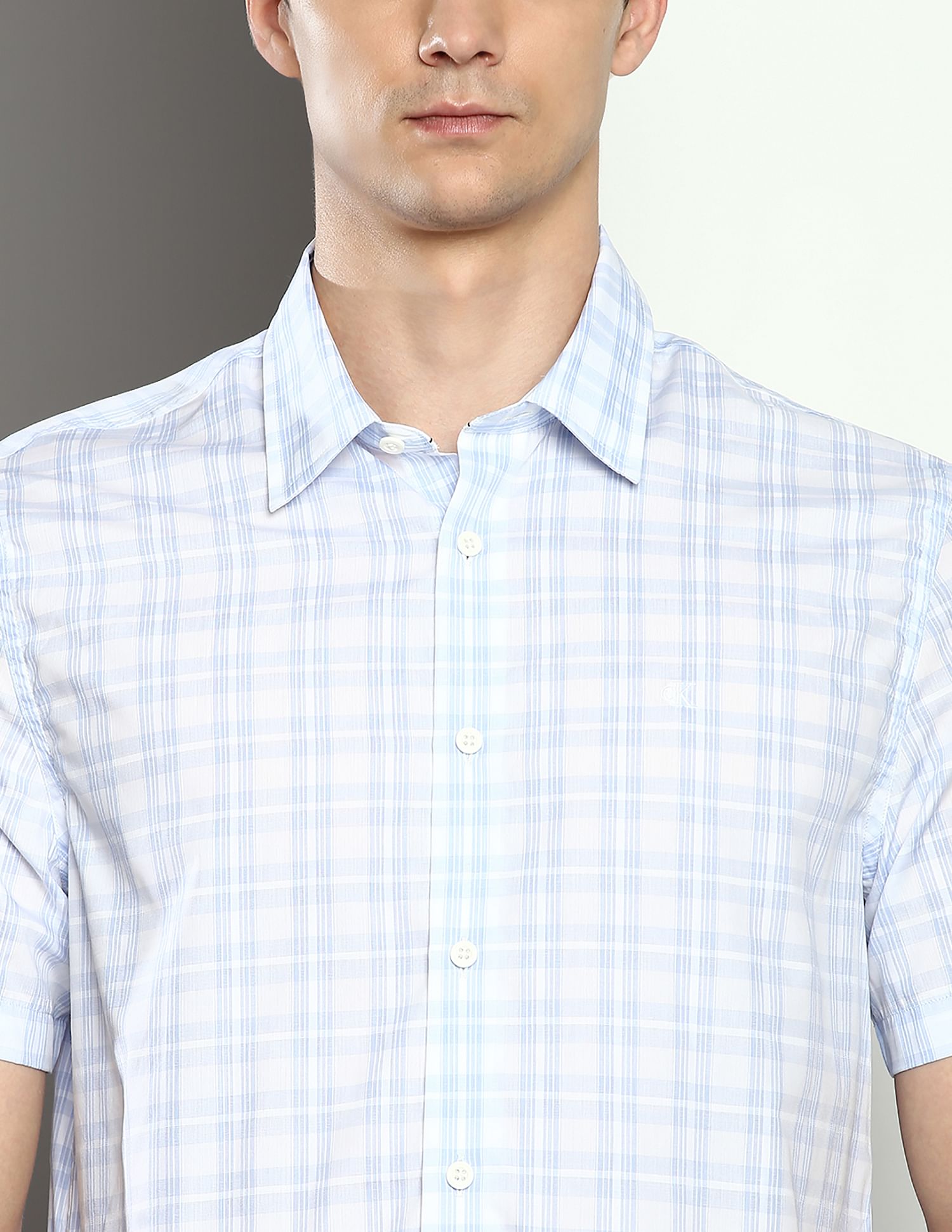 Calvin Klein Jeans Tartan Check Poplin Shirt