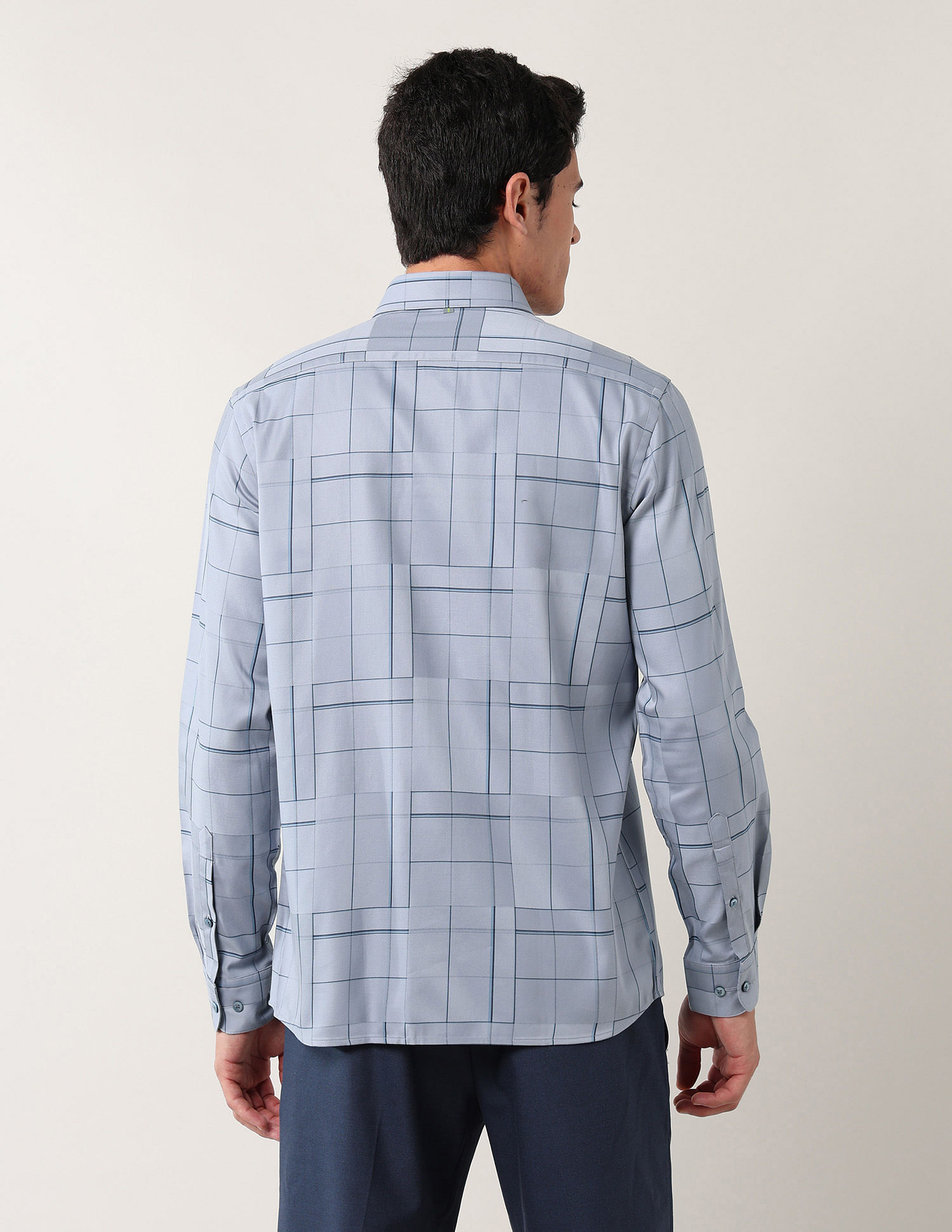 Arrow Newyork Manhattan Slim Fit Pure Cotton Shirt