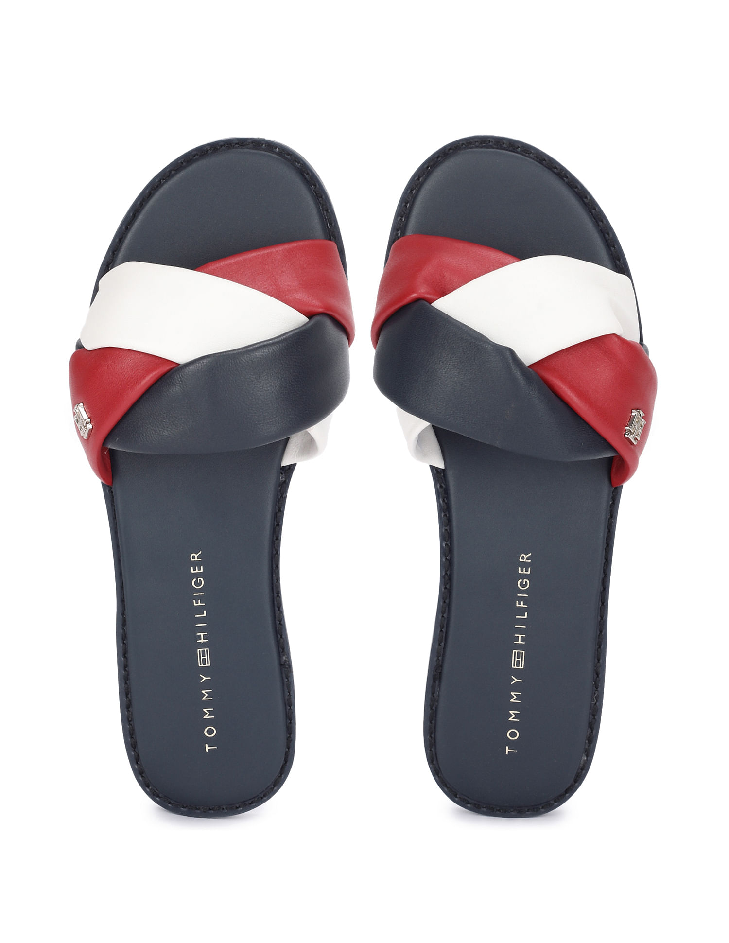 tommy hilfiger navy blue sandals