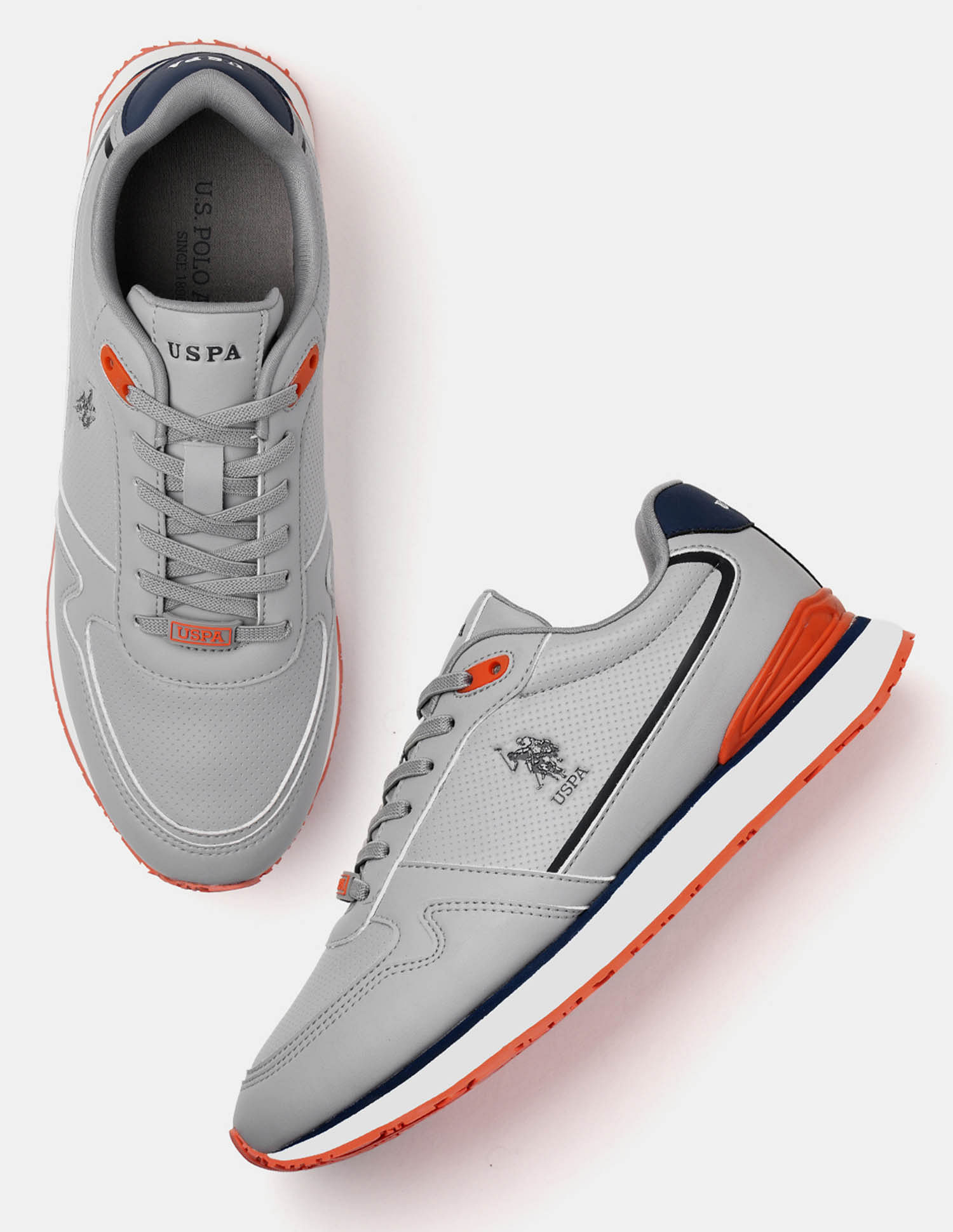 U.S. Polo Assn. Men Lowen 2.0 Colour Blocked Sneakers