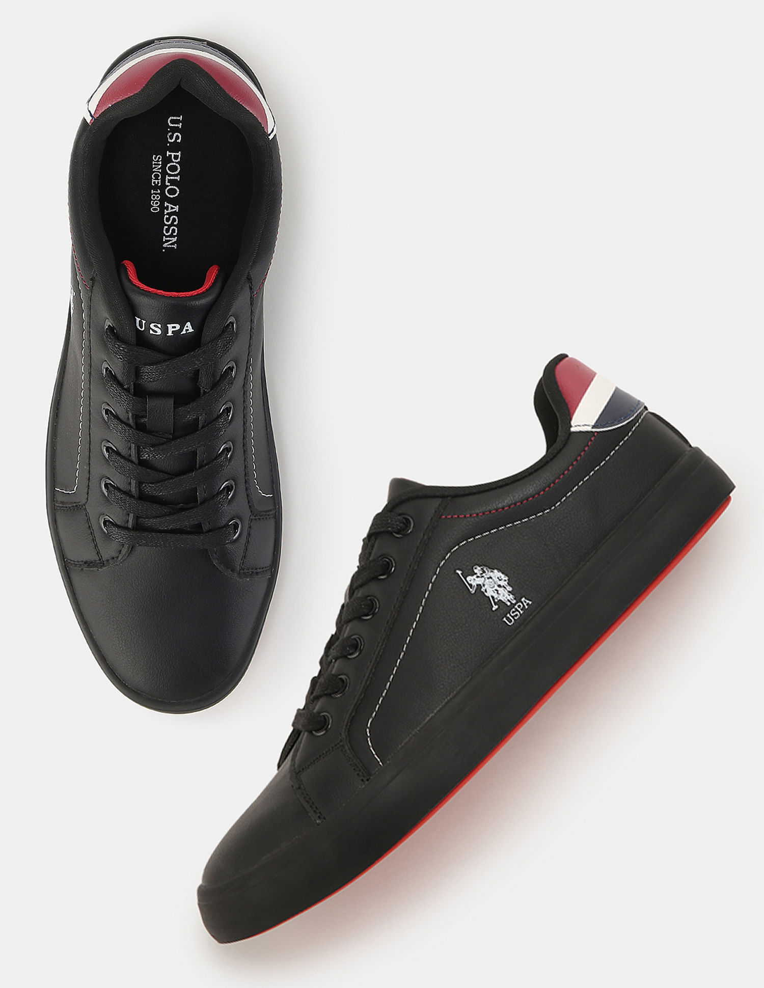 U.S. Polo Assn. Men Solid Rojas 3.0 Sneakers