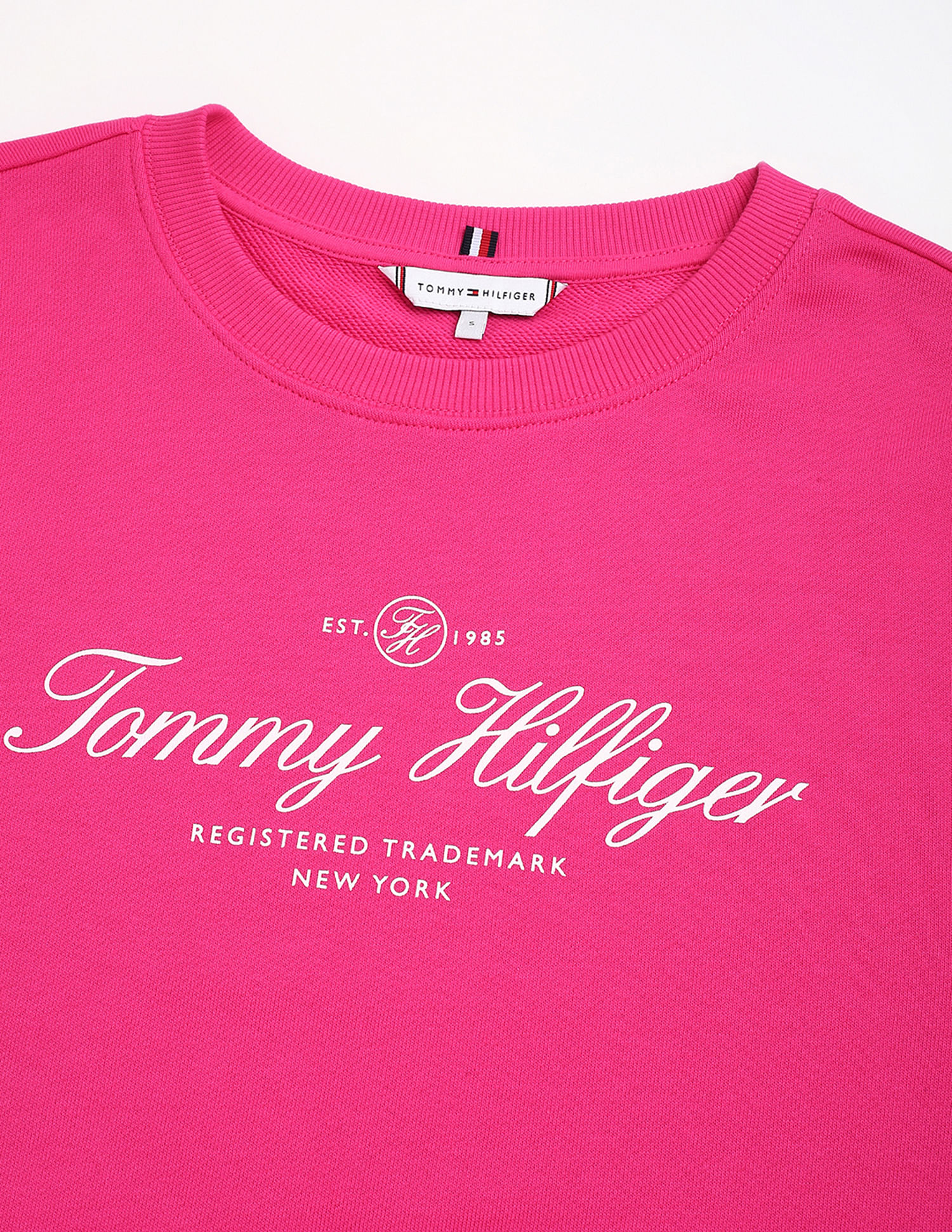 Tommy Hilfiger Script Cotton Sweatshirt