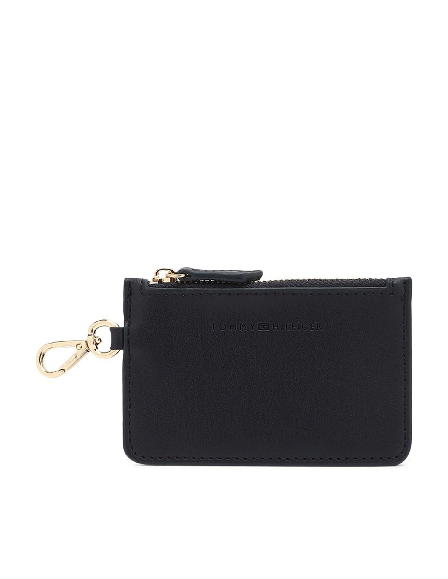 Tommy Hilfiger Textured Black PU Sling Bag