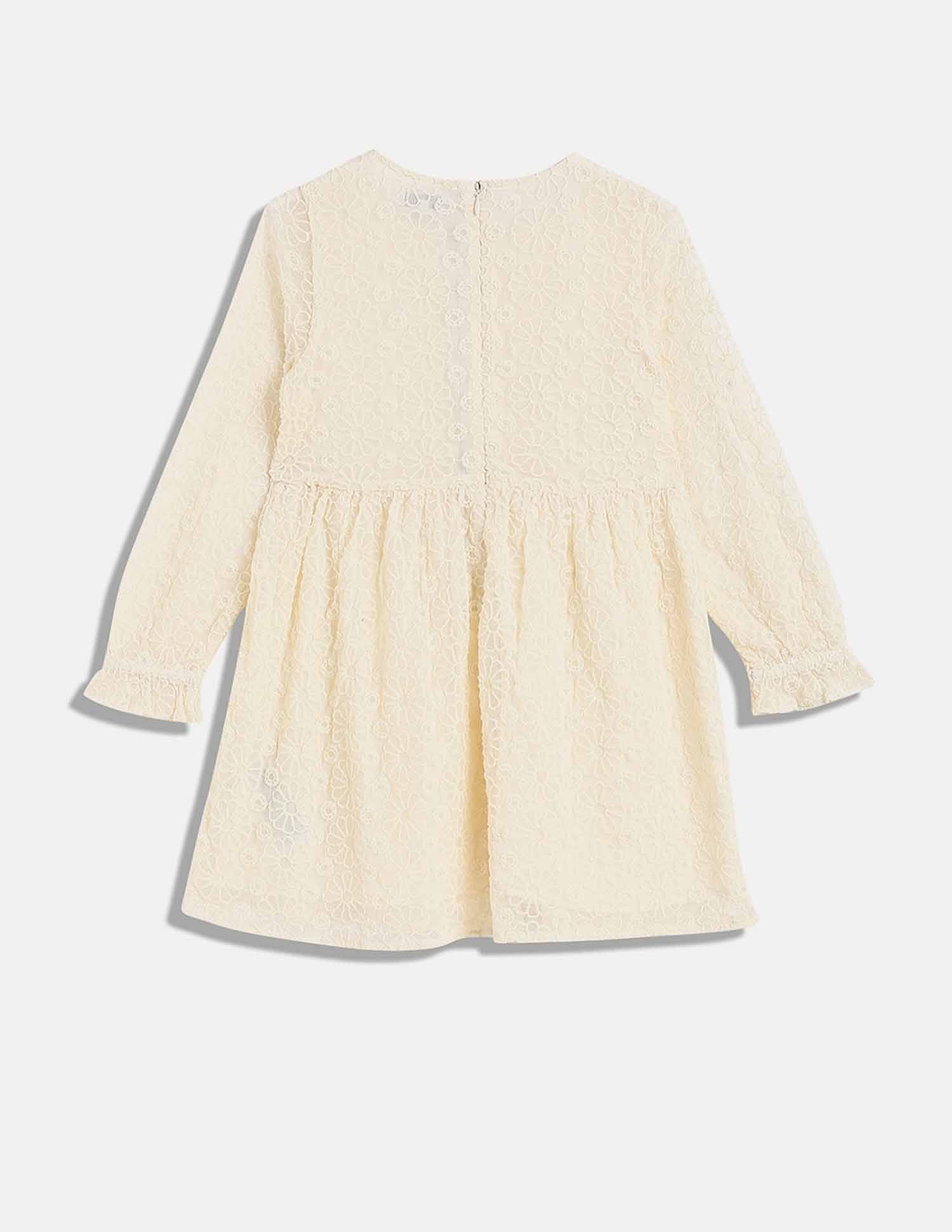 Tommy Hilfiger Kids Girls Aop Regular-Fit Polyester Dress