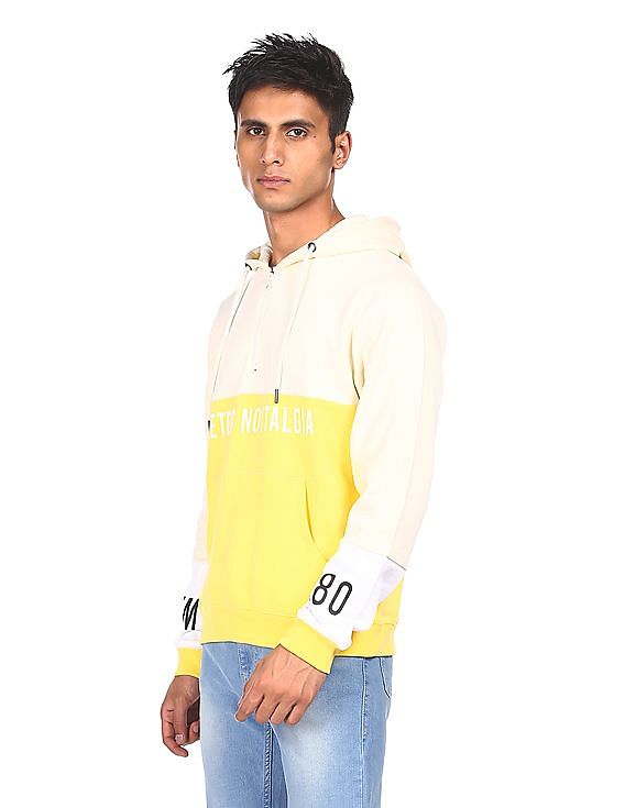 Yellow deals colour sweatshirt