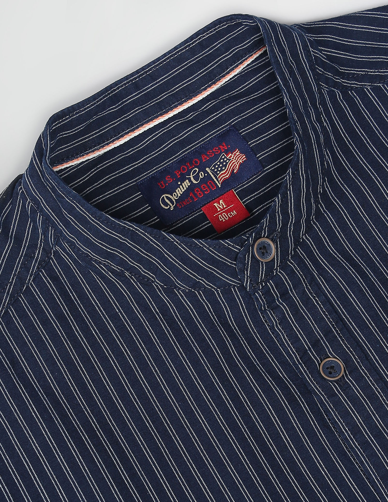 U.S. Polo Assn. Denim Co. Classic Striped Shirt