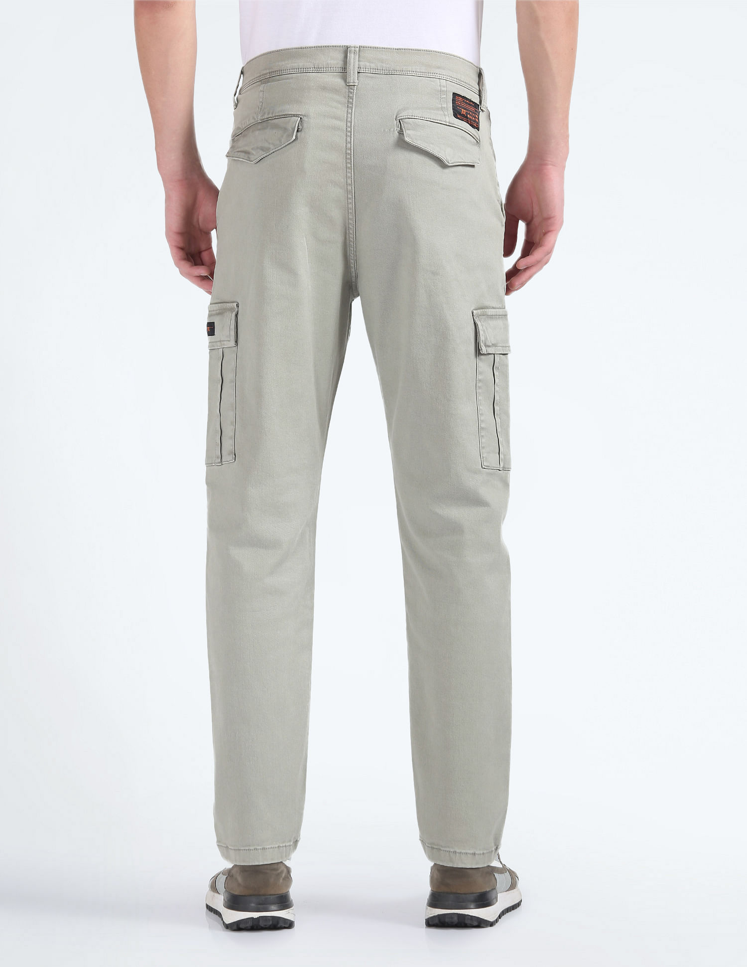 Buy Flying Machine Cotton Stretch Twill Cargo Pants - NNNOW.com