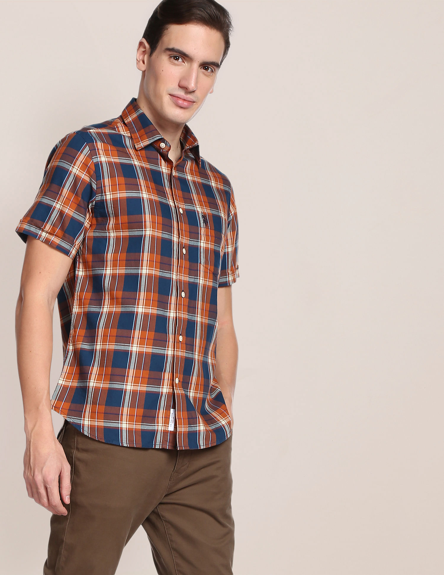 U.S. POLO ASSN. Tartan Check Twill Casual Shirt