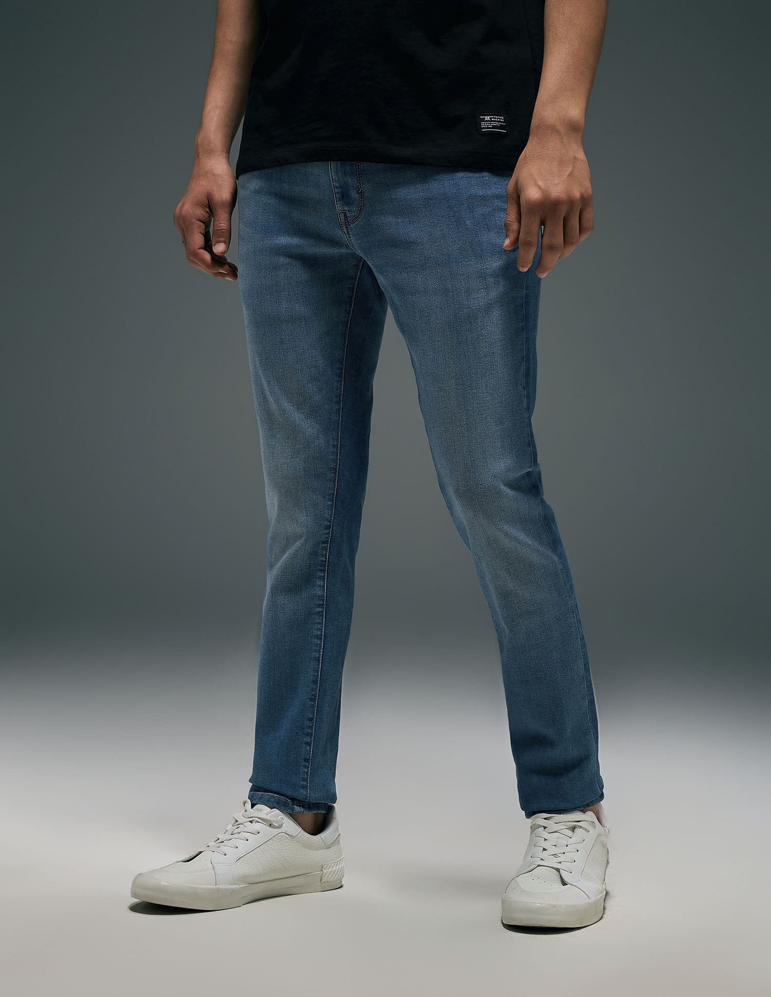 Flying Machine Jackson Super Skinny Fit Washed Jeans